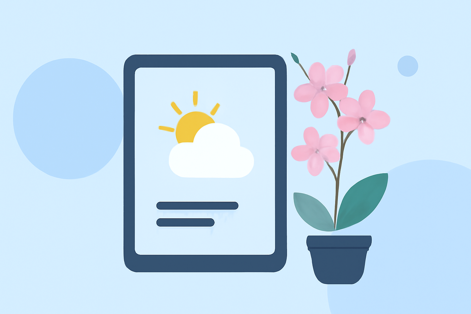 Weather for Orchid Growing Tips on iPad