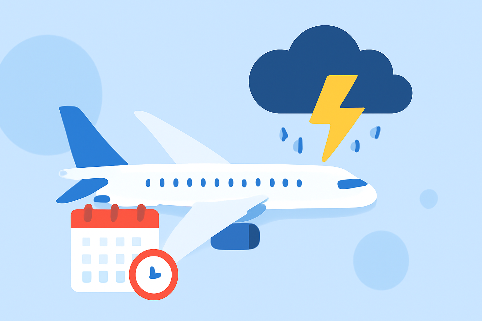 Understanding and Mitigating Flight Delays Due to Thunderstorms During Holiday Travel