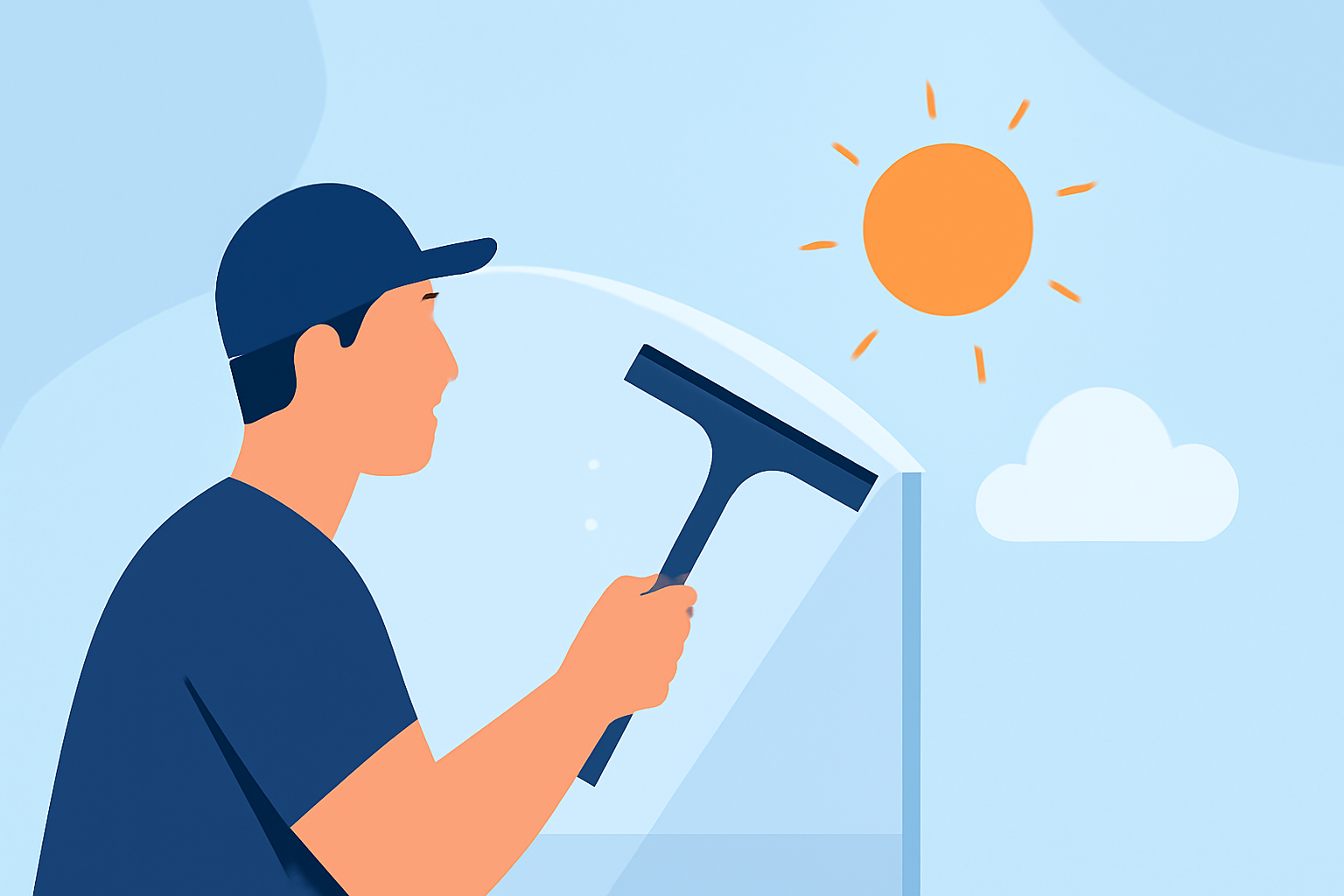 Weather Considerations for Window Cleaning during Heat Waves