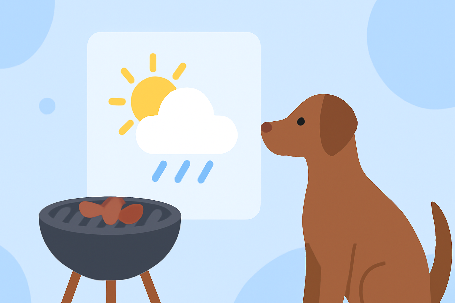 Weather Considerations for Outdoor Barbecues: A Guide for Pet Owners