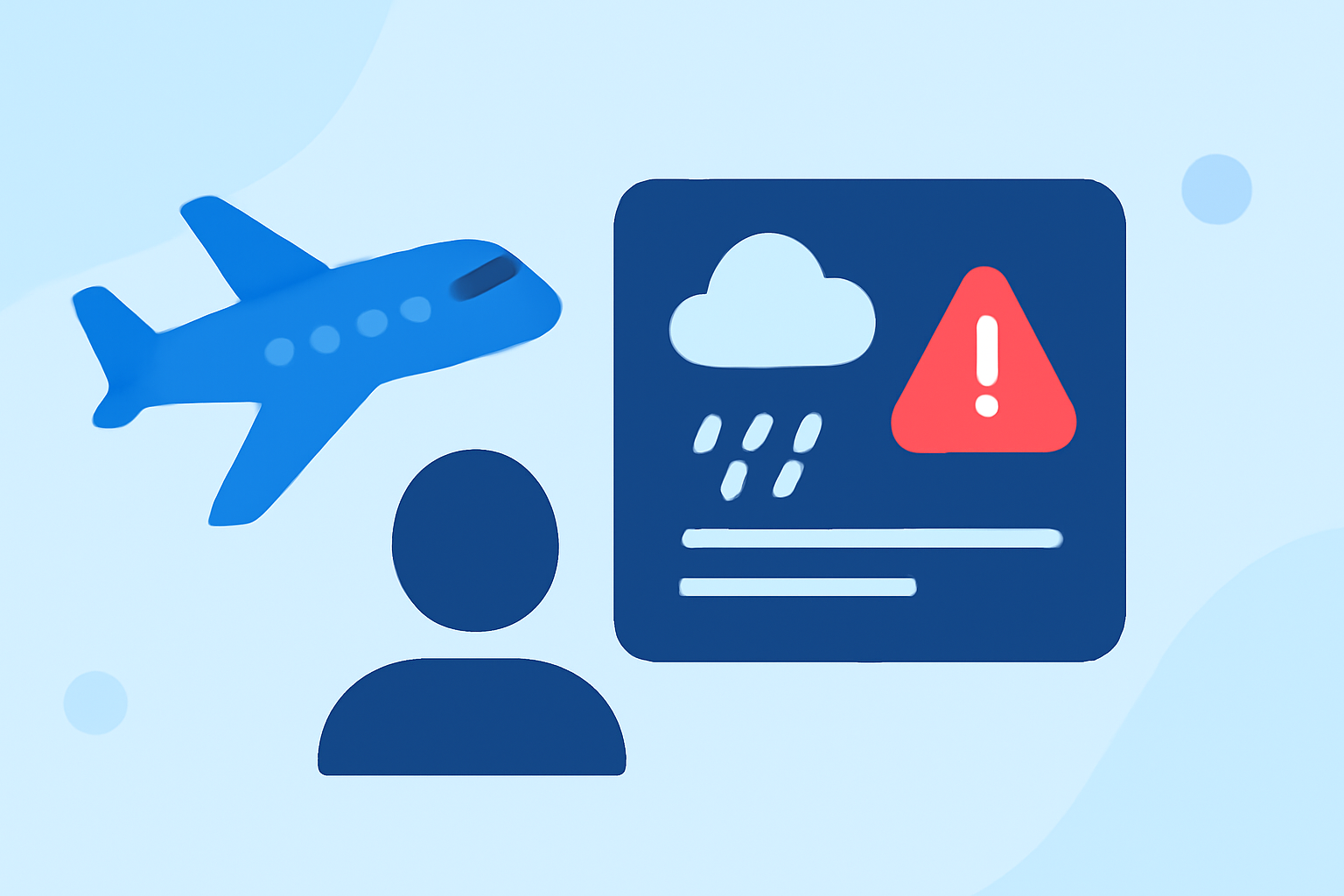 Understanding Real-Time Flight Delays Due to Rain and How to Stay Informed