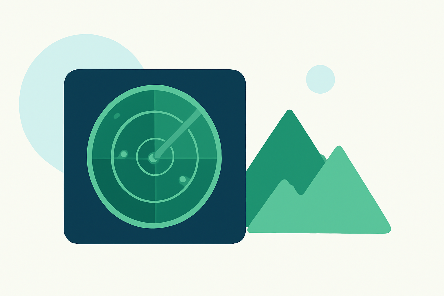 Exploring Easy Radar Coverage Areas for Outdoor Enthusiasts