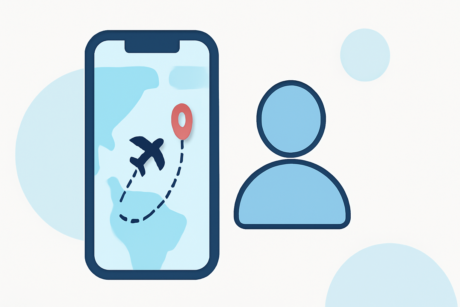 Enhancing Your Travel Memories: Mobile Flight Route Map Overlays
