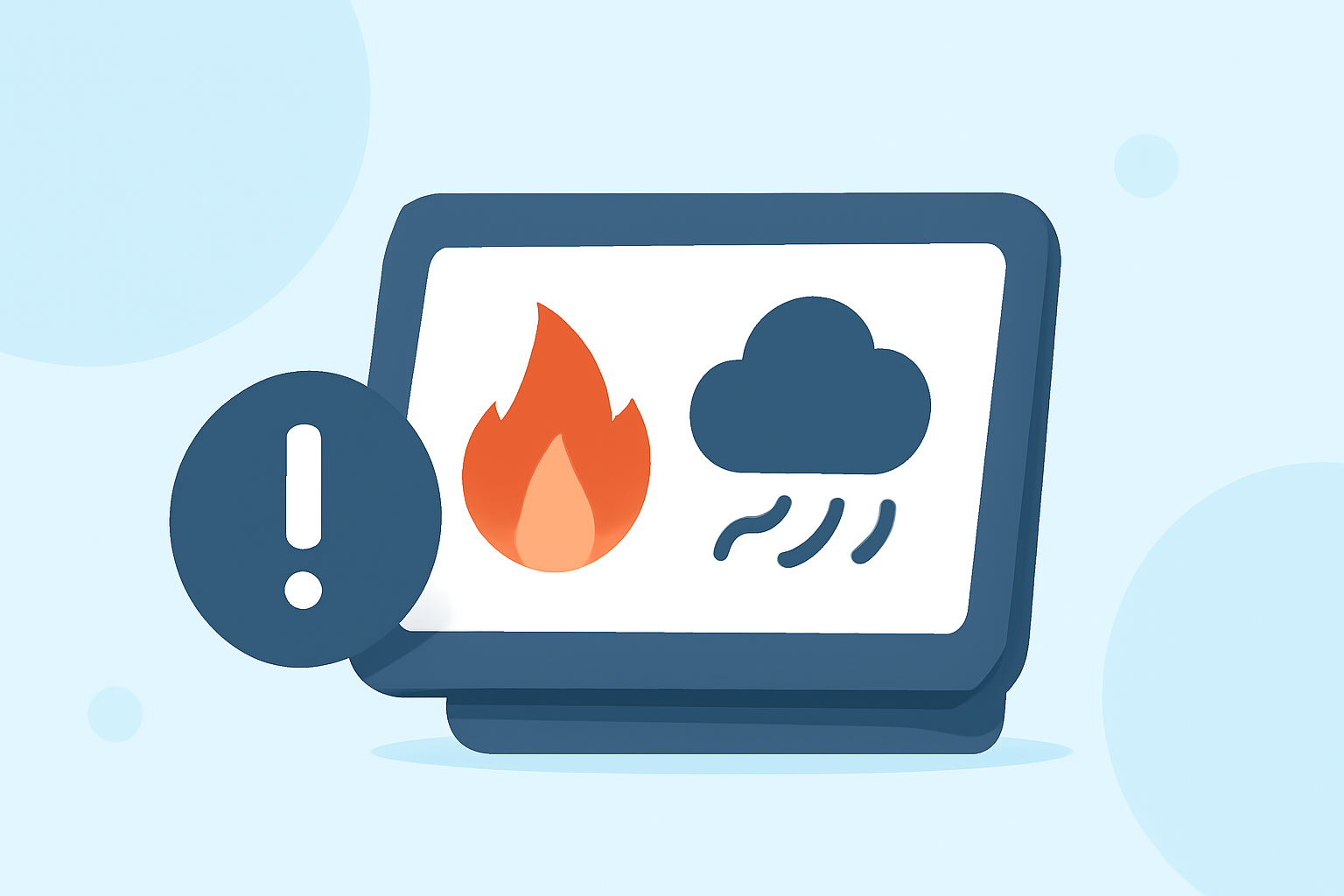 Proactive Wildfire Smoke Alerts on Smart Displays