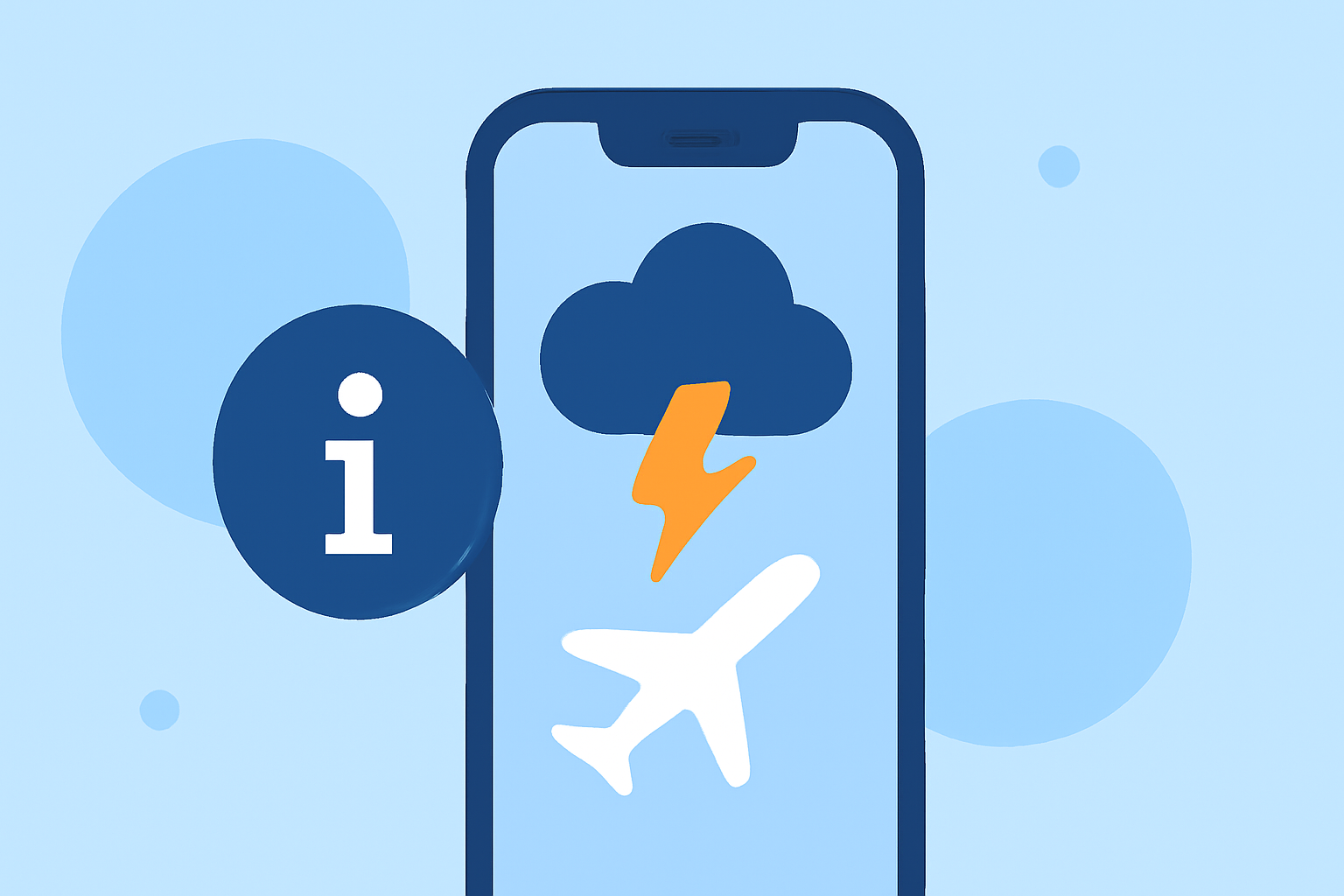 Managing Flight Delays Due to Storms: Essential iPhone Tools