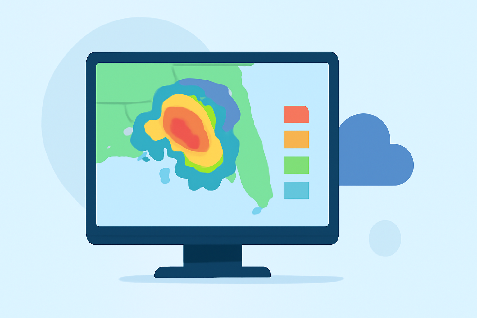 Understanding Base Reflectivity Maps: A Guide for Commuters