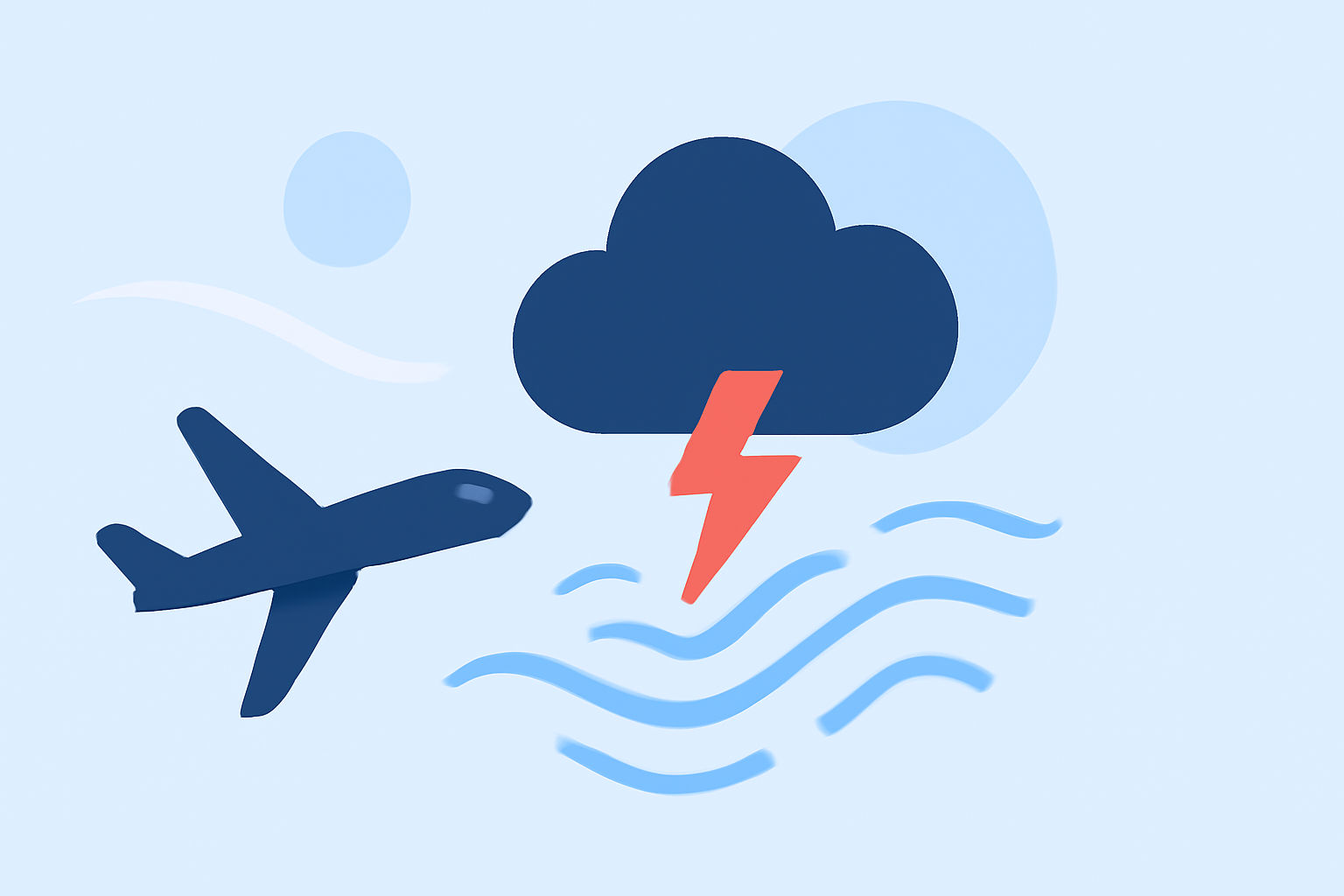 Understanding Turbulence Near Thunderstorms for Long-Haul Flights