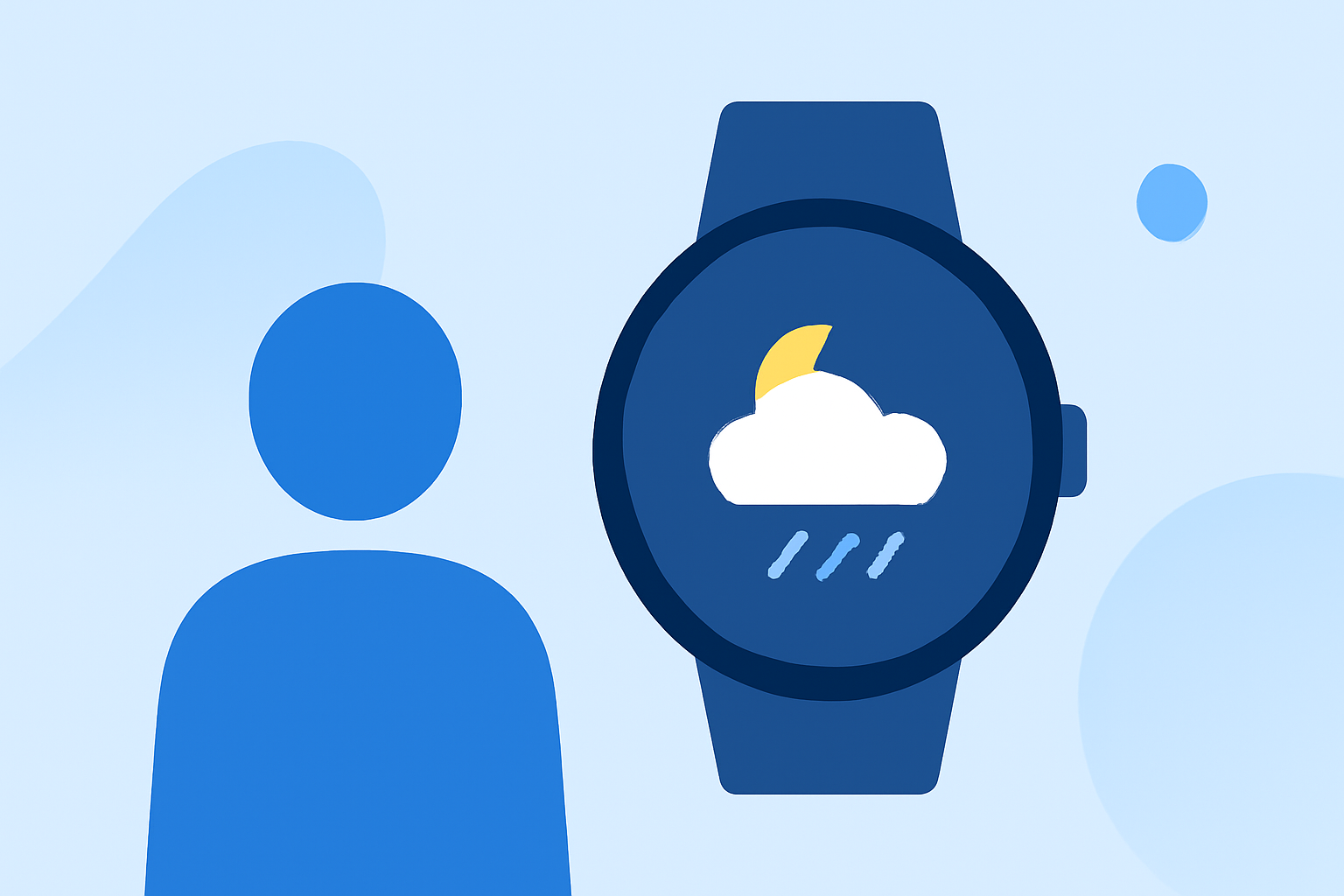 Evening Weather Check Tips on Wear OS