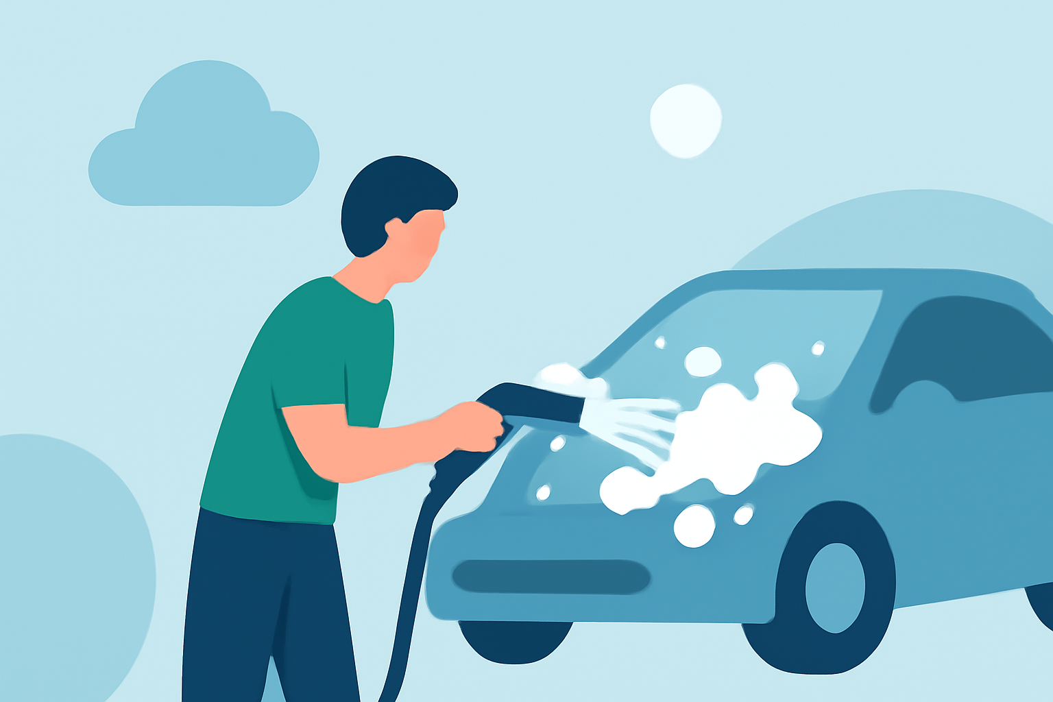 Optimal Weather Conditions for Outdoor Car Cleaning