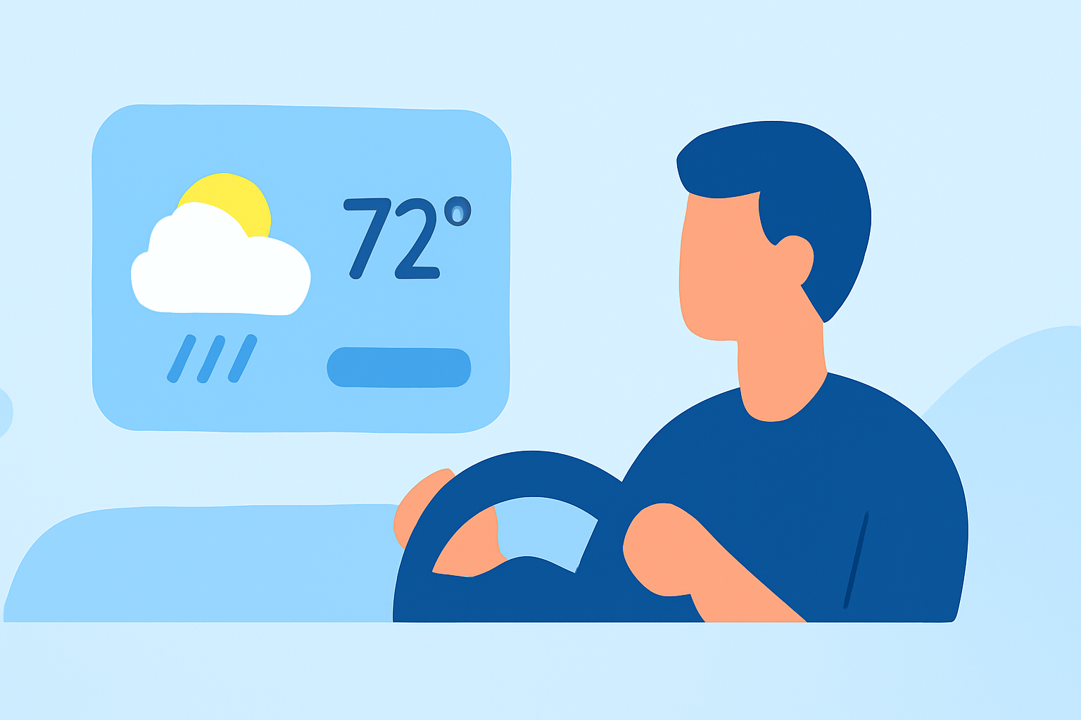 Enhancing Your Driving Experience with Real-Time Weather Widgets