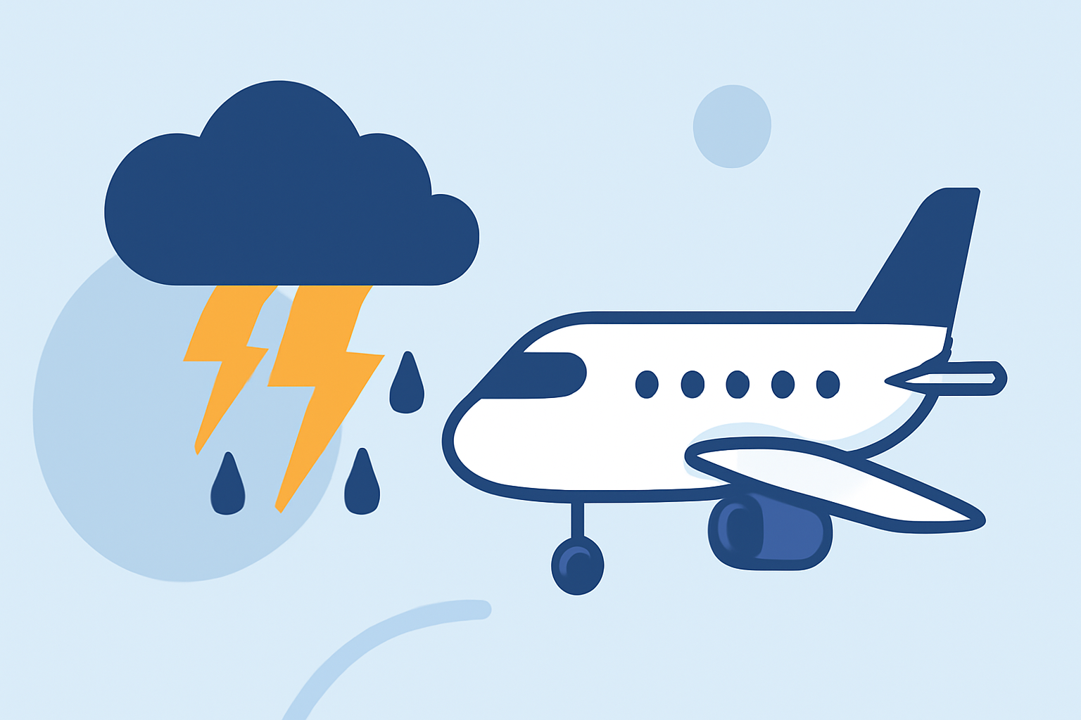 Understanding Flight Delays Due to Thunderstorms