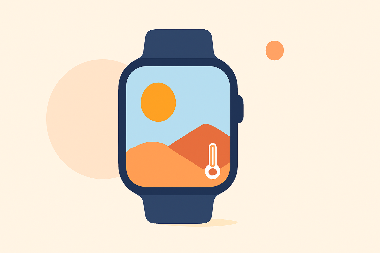 Quick Desert Climate Trends on Wear OS
