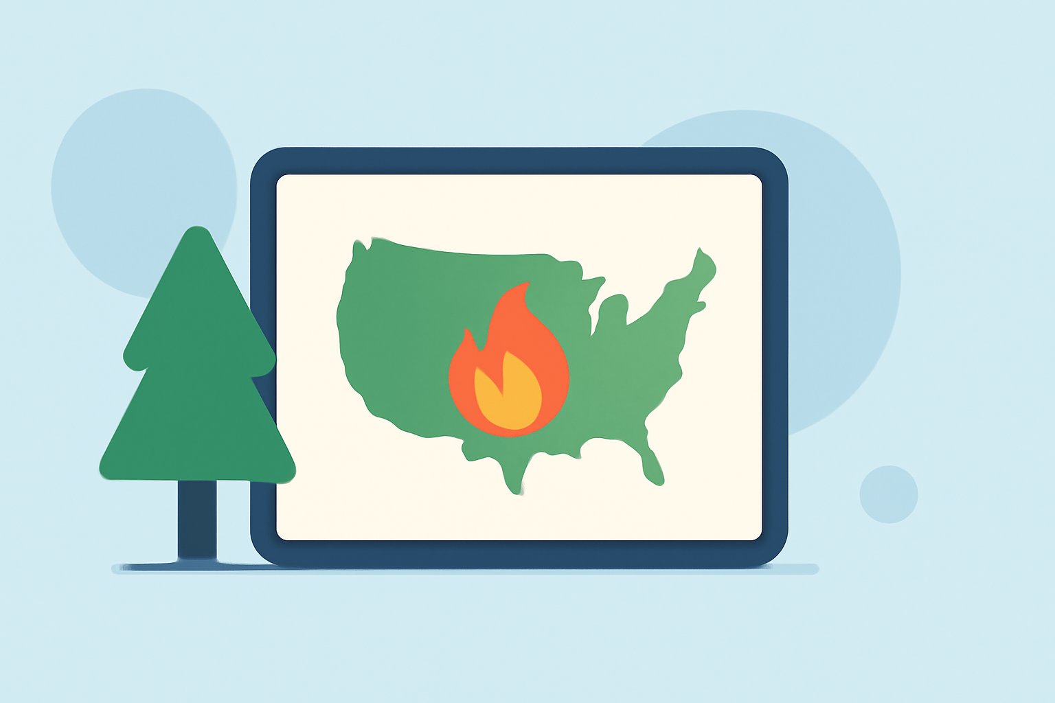 Understanding Wildfire Trends Workflow in the U.S.