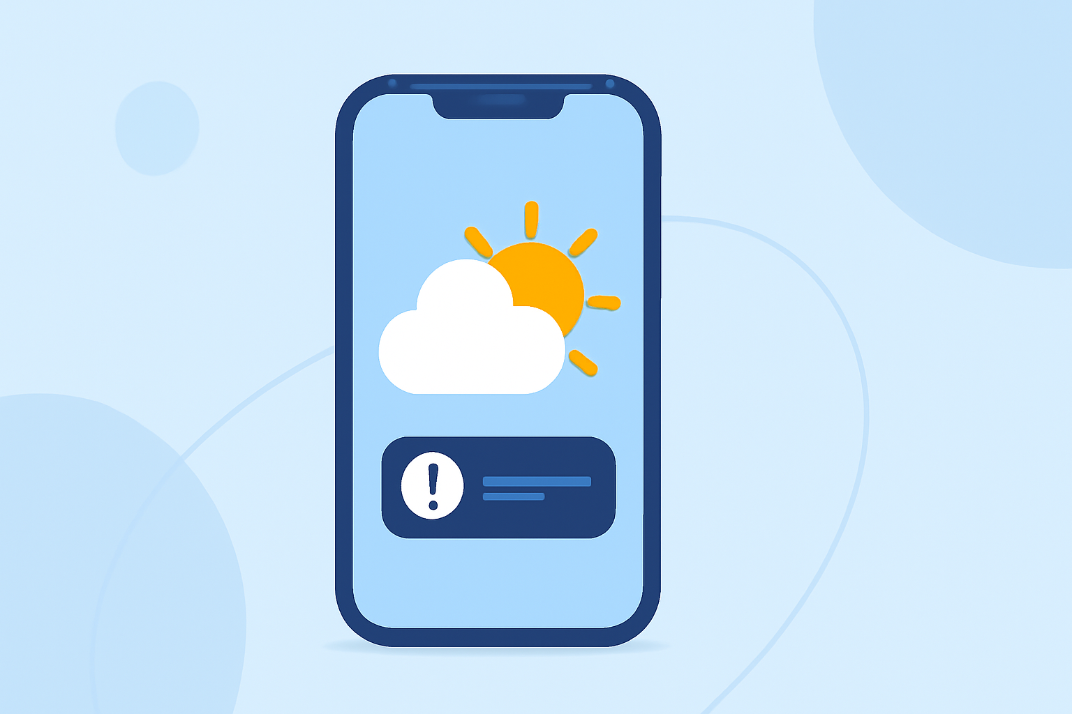 Quick Weather Lock-Screen Notifications for Your Device