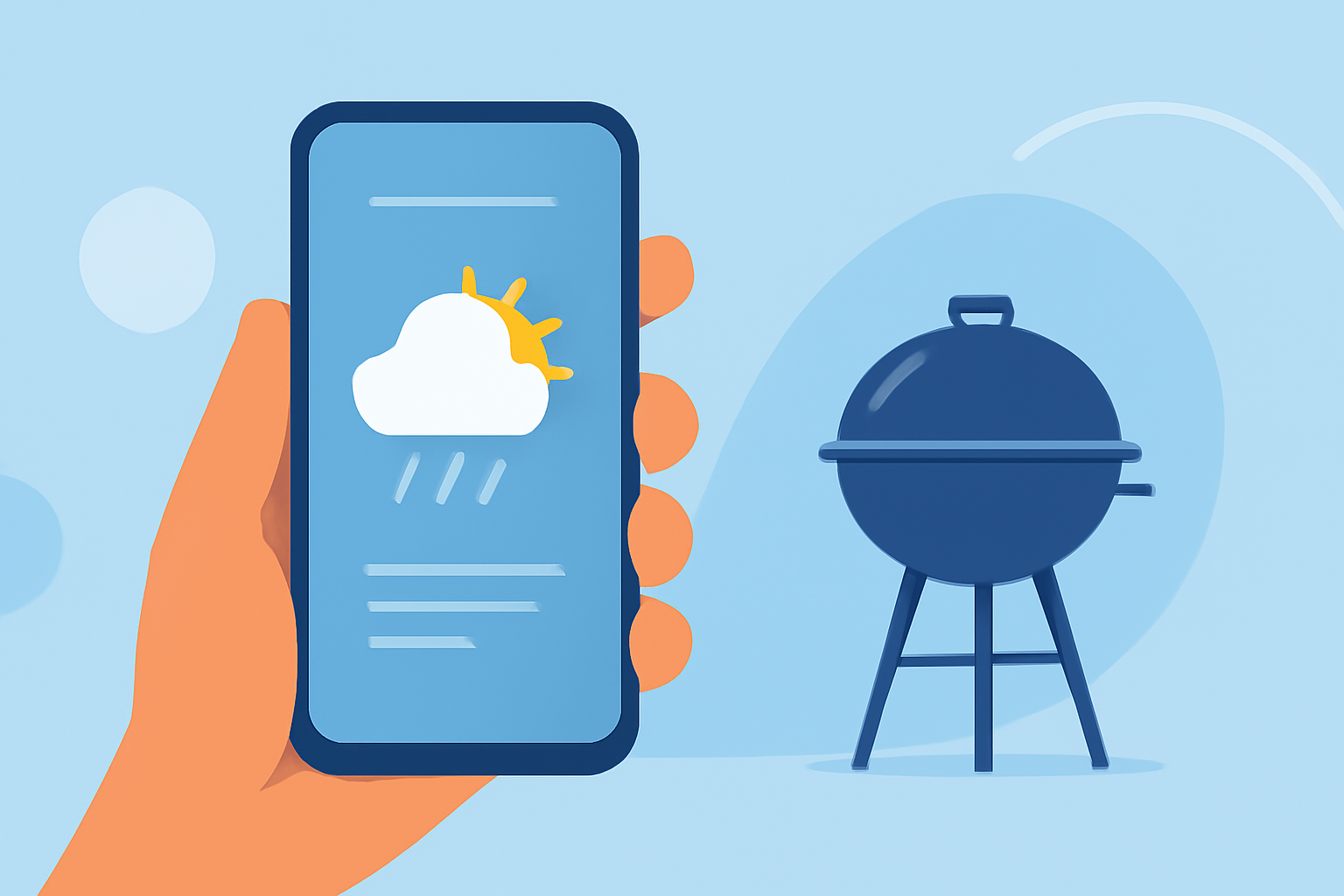 Planning the Perfect Outdoor Barbecue: How to Use Your iPhone for Weather Forecasting