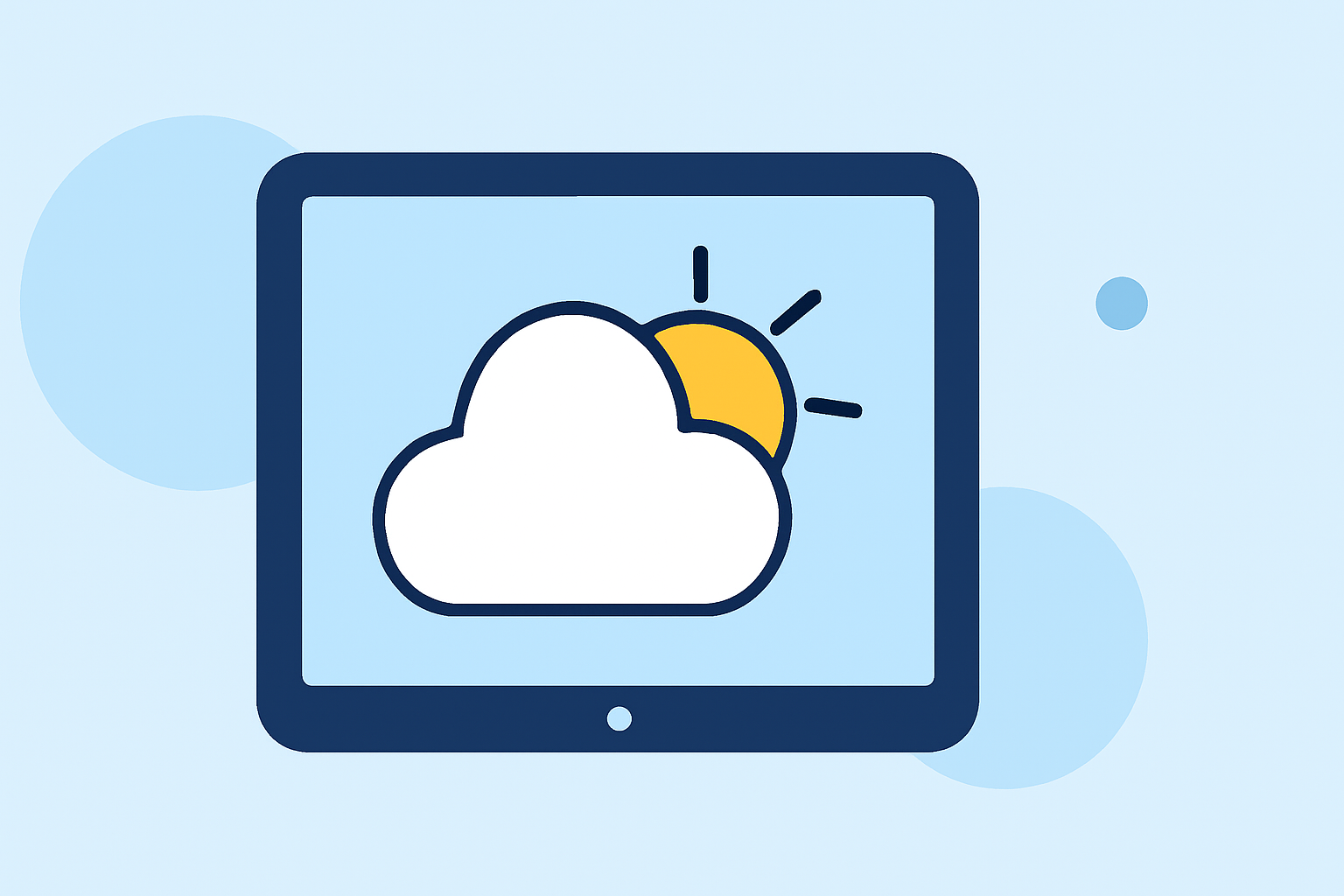 An Introduction to Weather for Rafting Trips on a Tablet