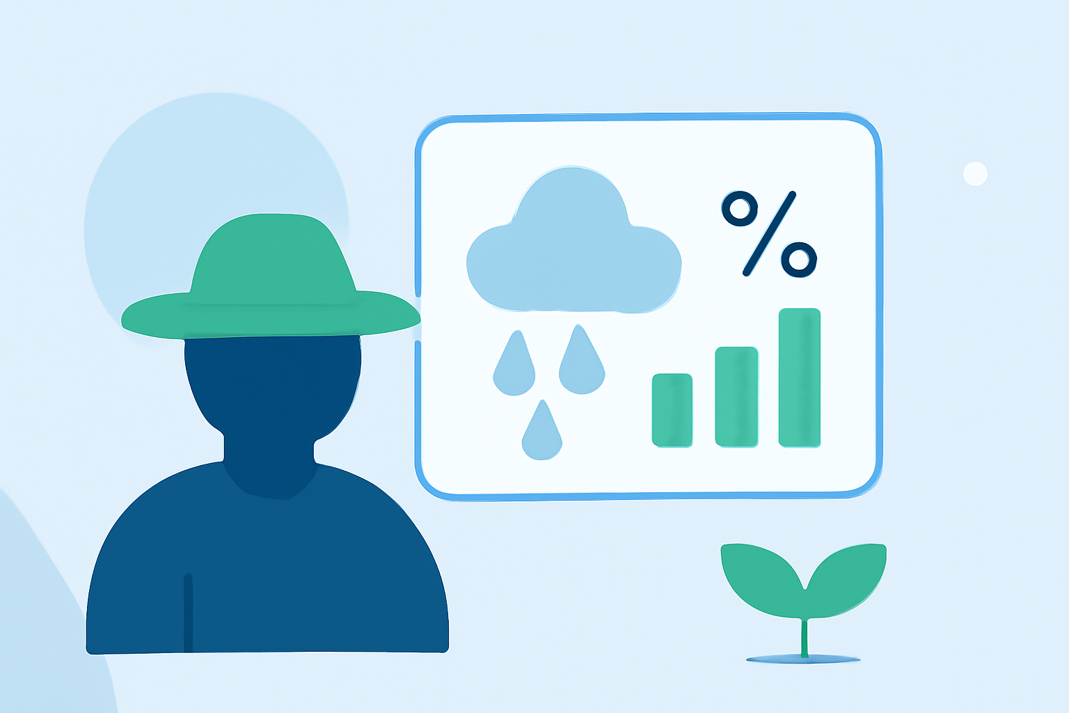 Understanding Weather Forecast Confidence Intervals for Gardeners