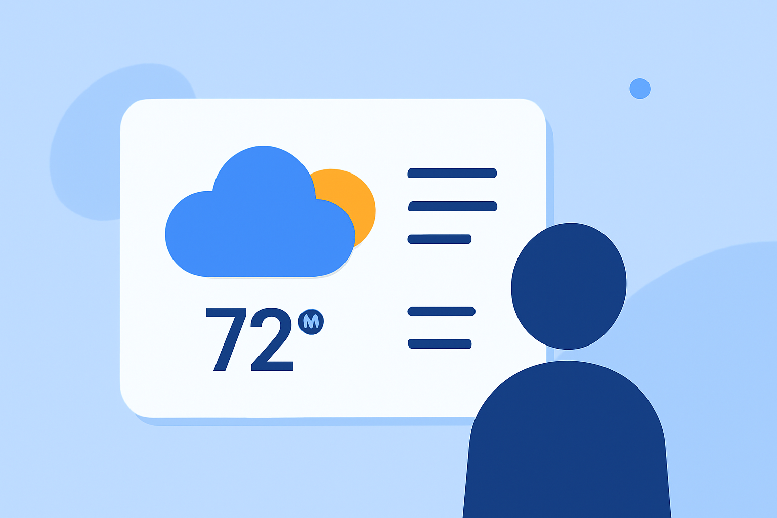 Large Weather Widgets Tutorial