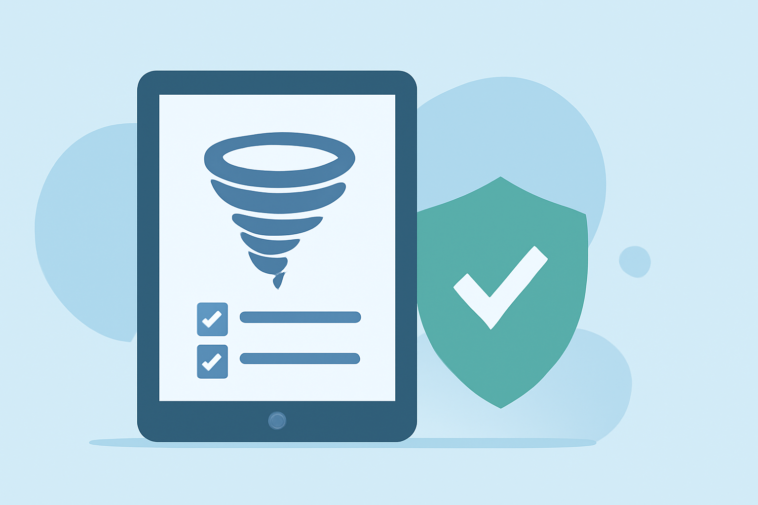 Tornado Safety Step-by-Step on iPad