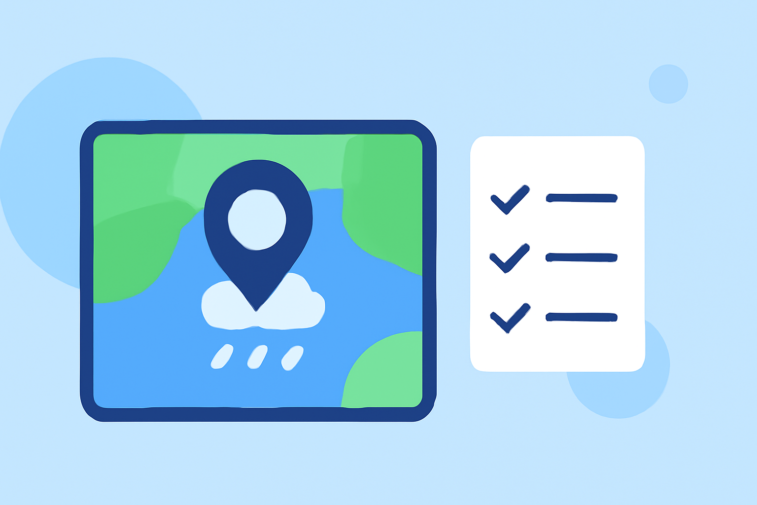 Rain Rate Maps Checklist for Travelers