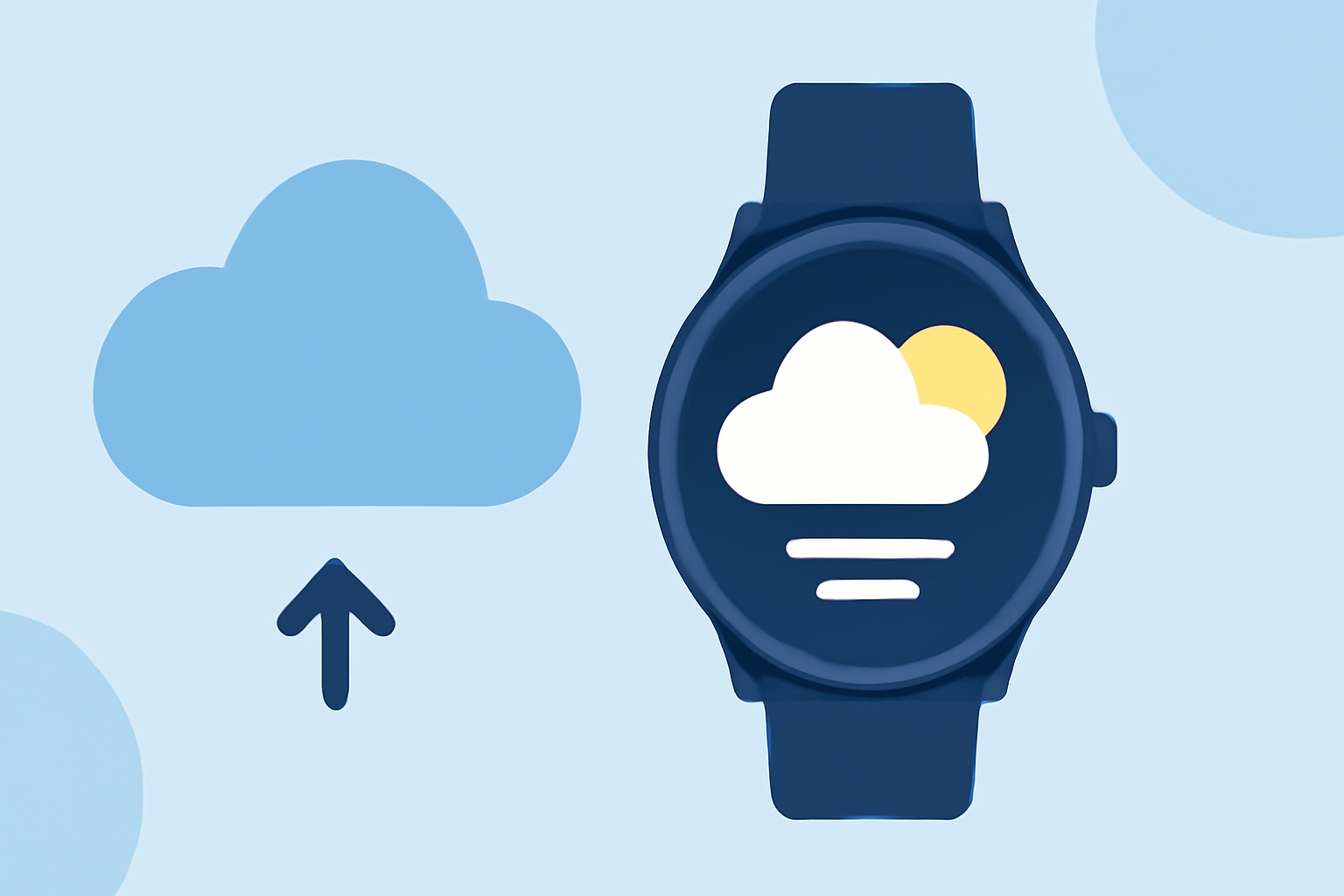 Understanding Cloud Cover Forecasts on Wear OS Devices