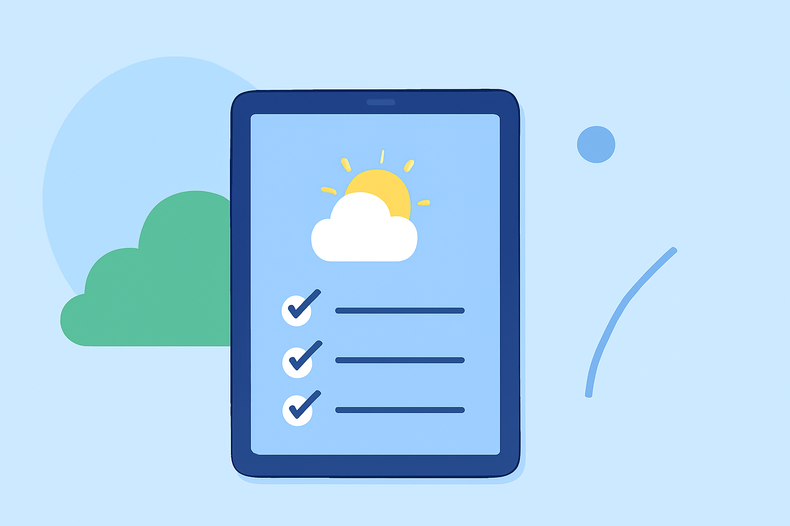 Weather for Travel Checklist on iPad: How to Stay Prepared