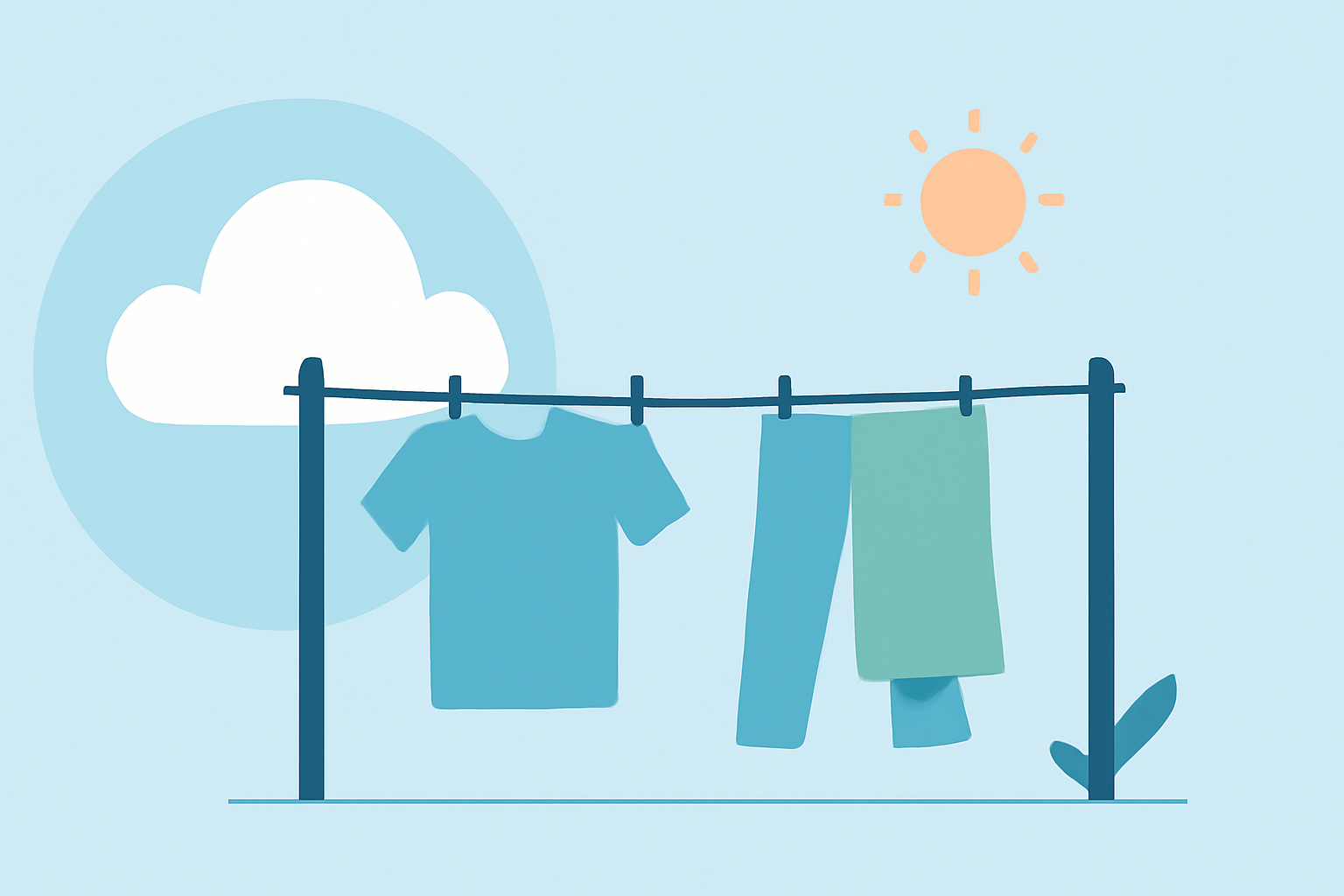 Optimal Weather Conditions for Outdoor Laundry Drying