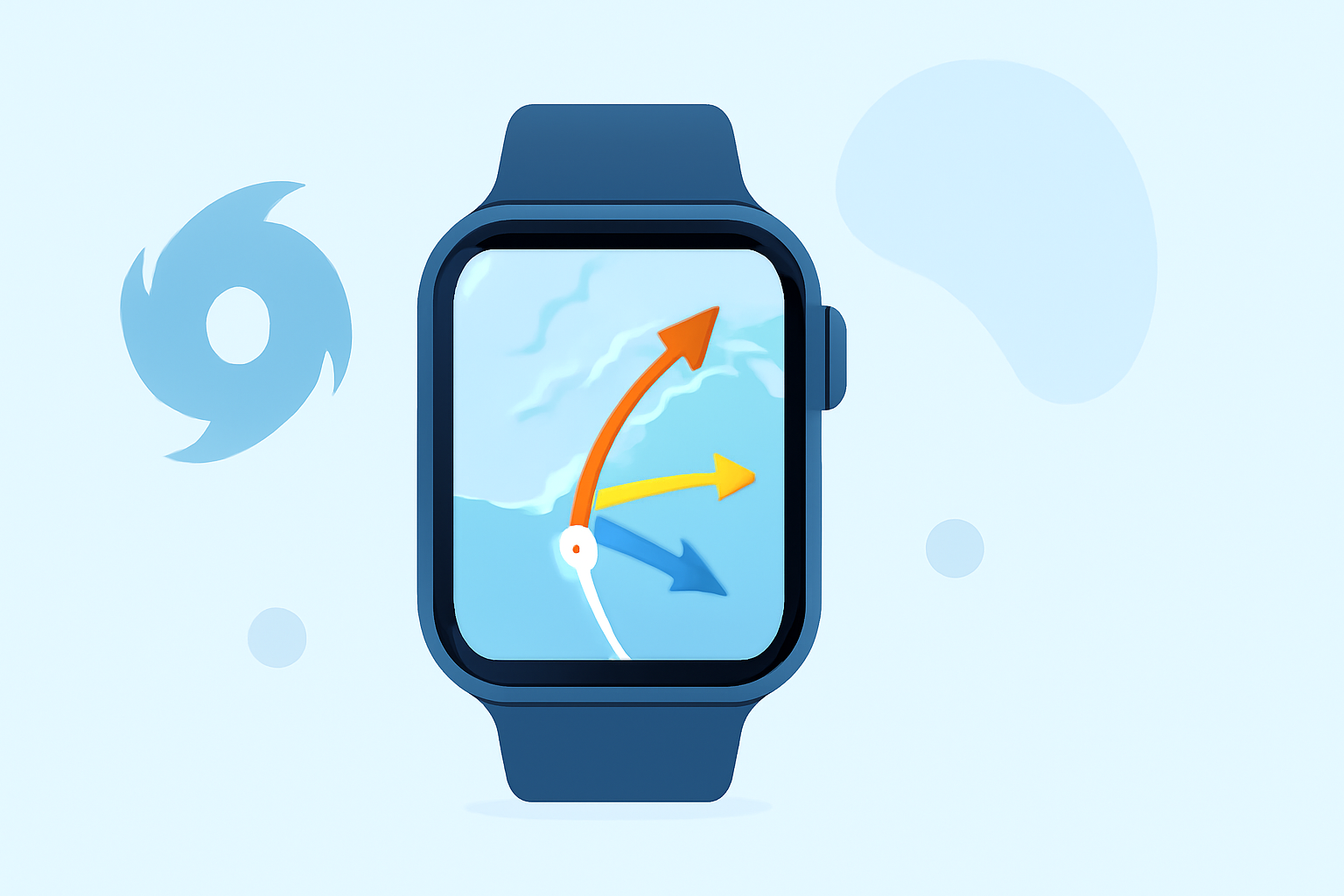 Hurricane Evacuation Routes Workflow on Wear OS