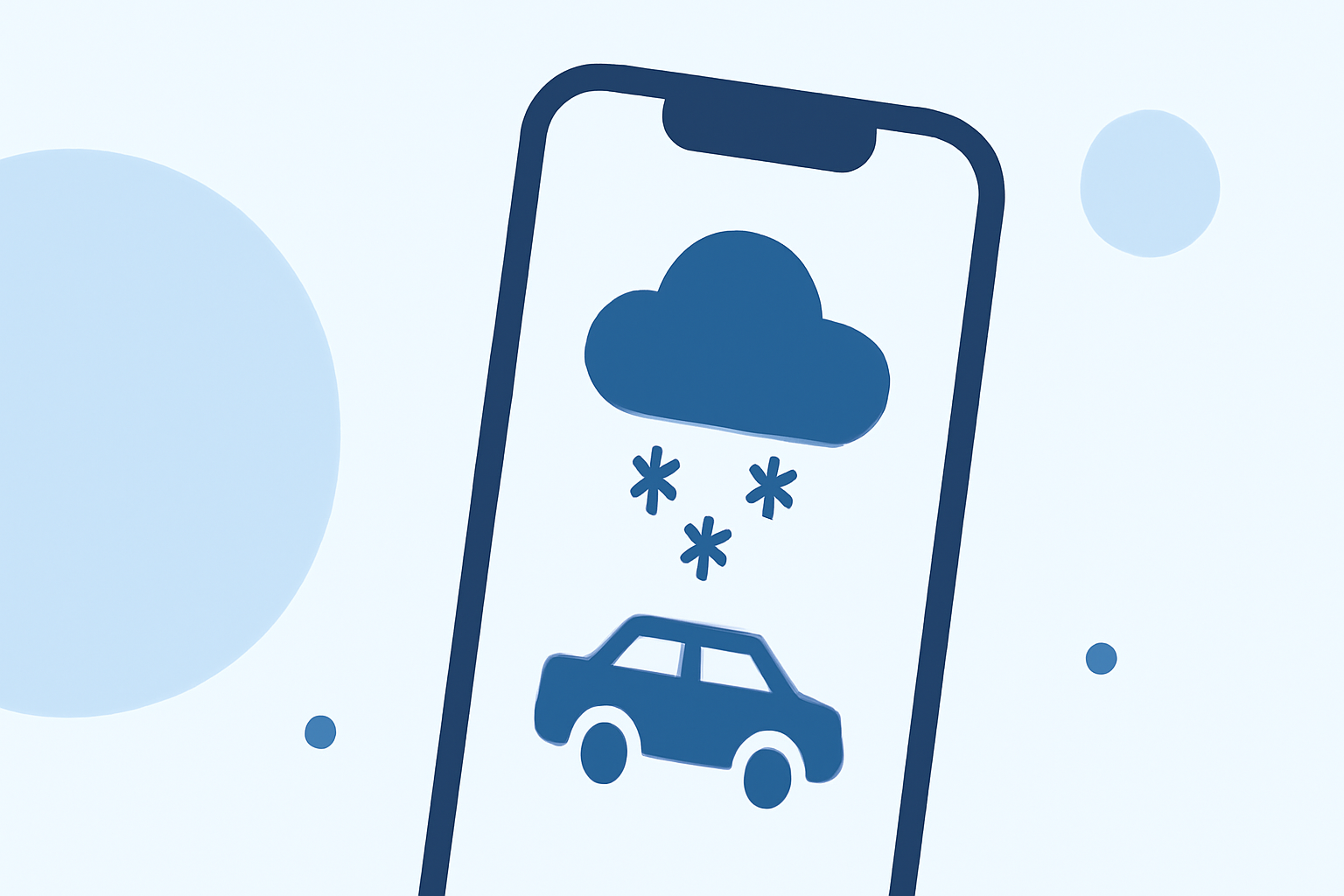 Getting Started with Winter Storms and Travel on Your Phone