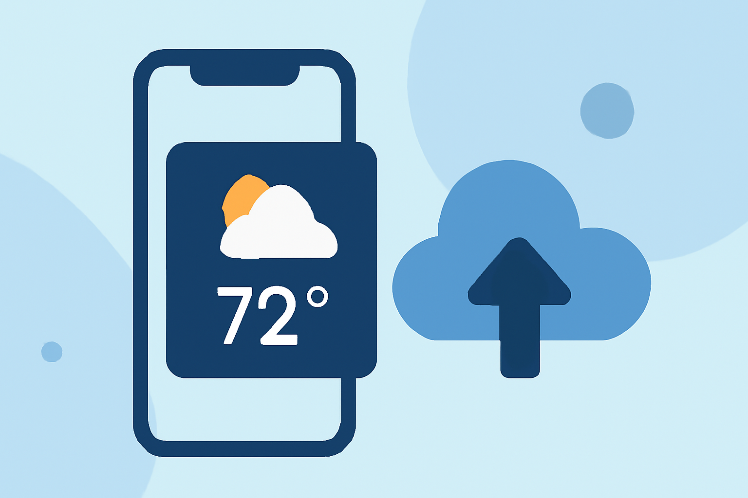 Getting Started with Weather Widget Data Choices on iPhone