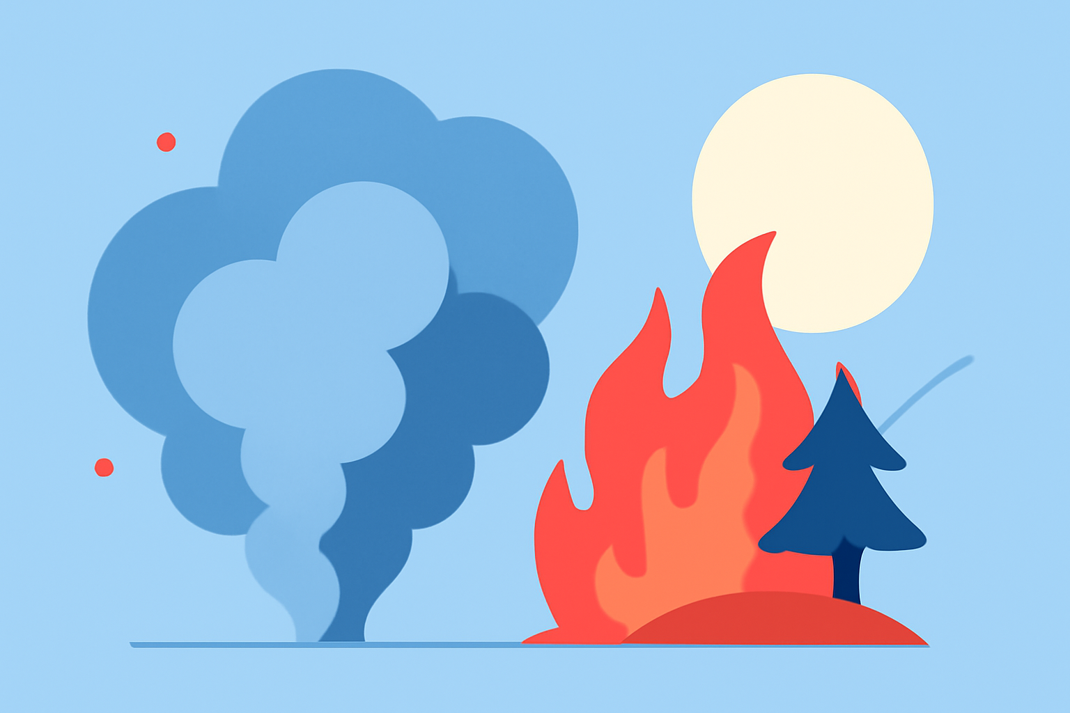 Understanding and Mitigating Wildfire Smoke Impact on Air Quality During Severe Weather