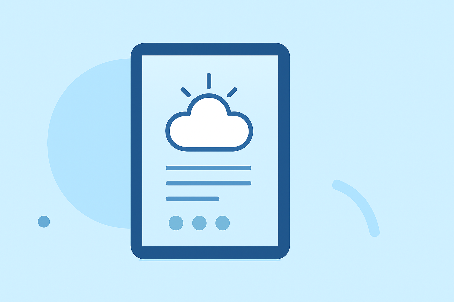 Quick Weather Data Providers on iPad