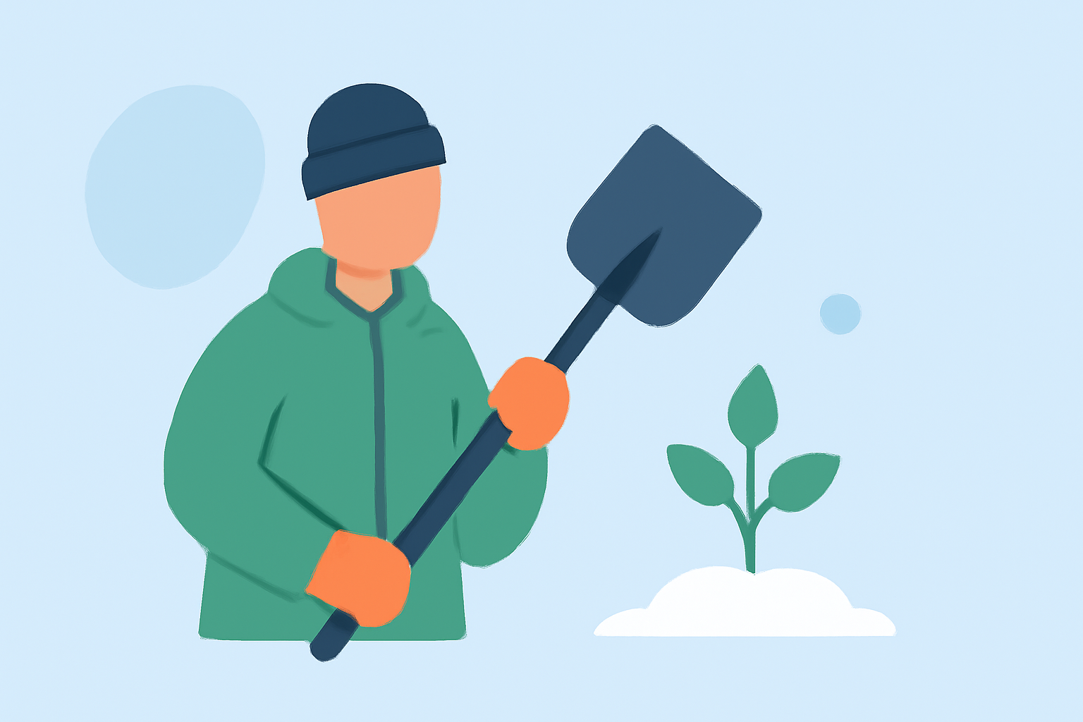 Quick Snowstorm Preparation for Gardeners