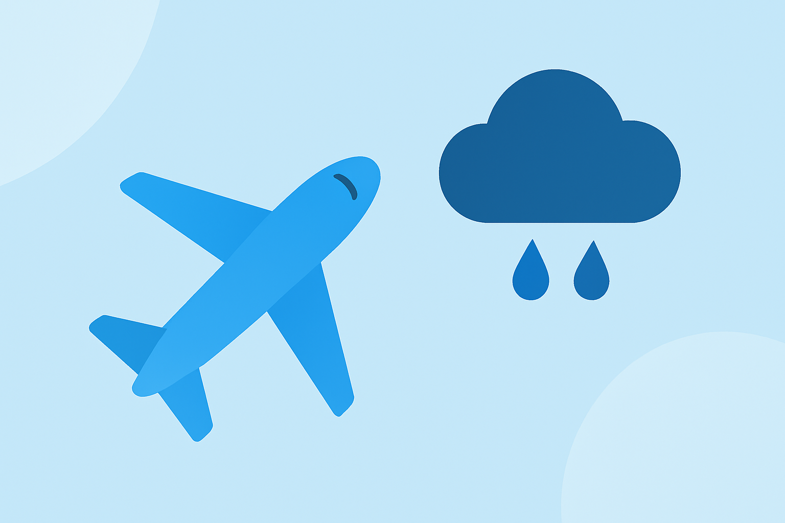 Understanding Airport Weather and Connection Risks for Road and Air Travel