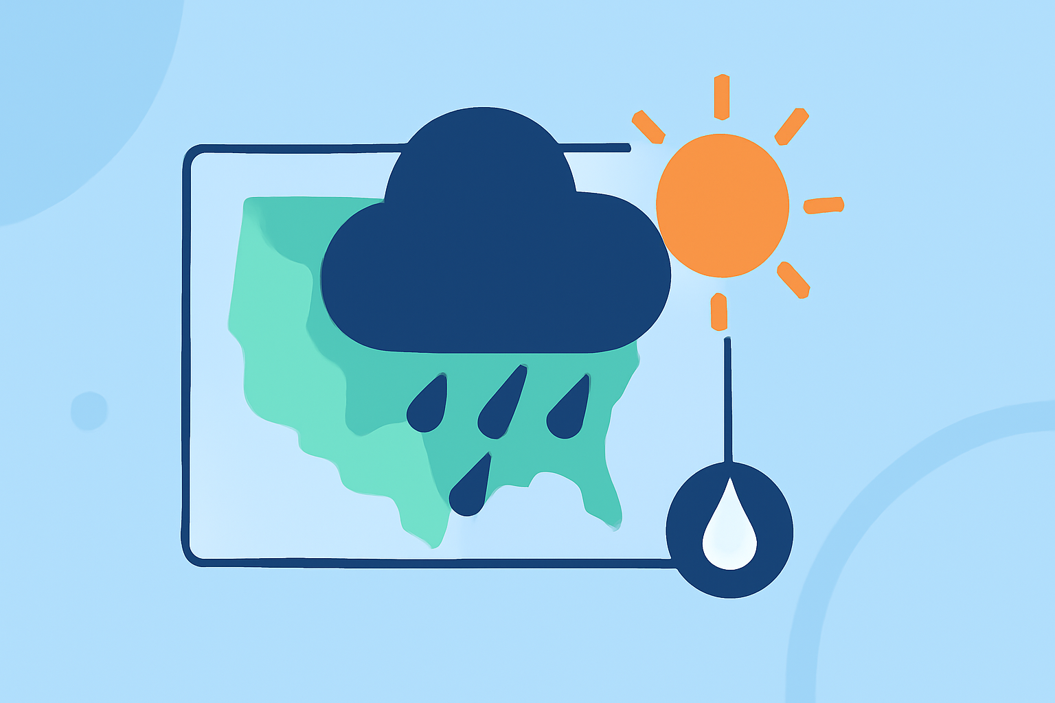 Understanding Rain Rate Maps During Heat Waves
