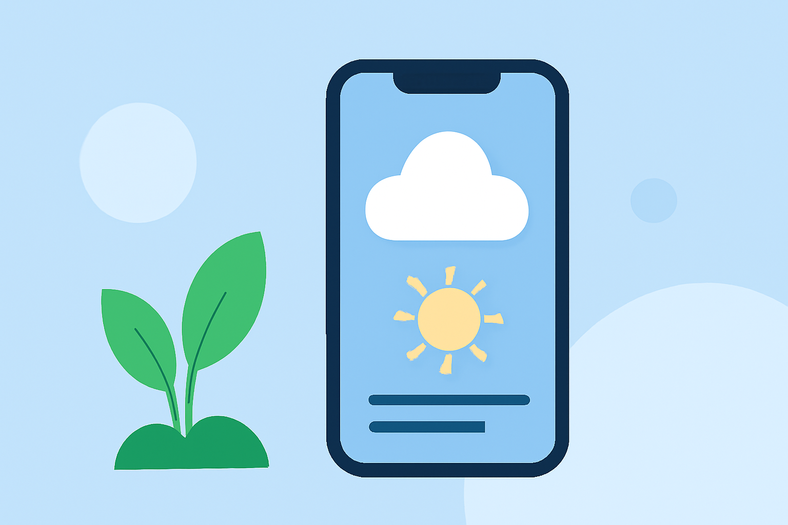 Getting Started with Weather for Outdoor Gardening on iPhone