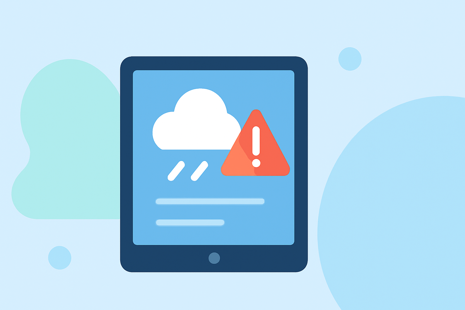 Common Precipitation Forecast Mistakes to Avoid on a Tablet