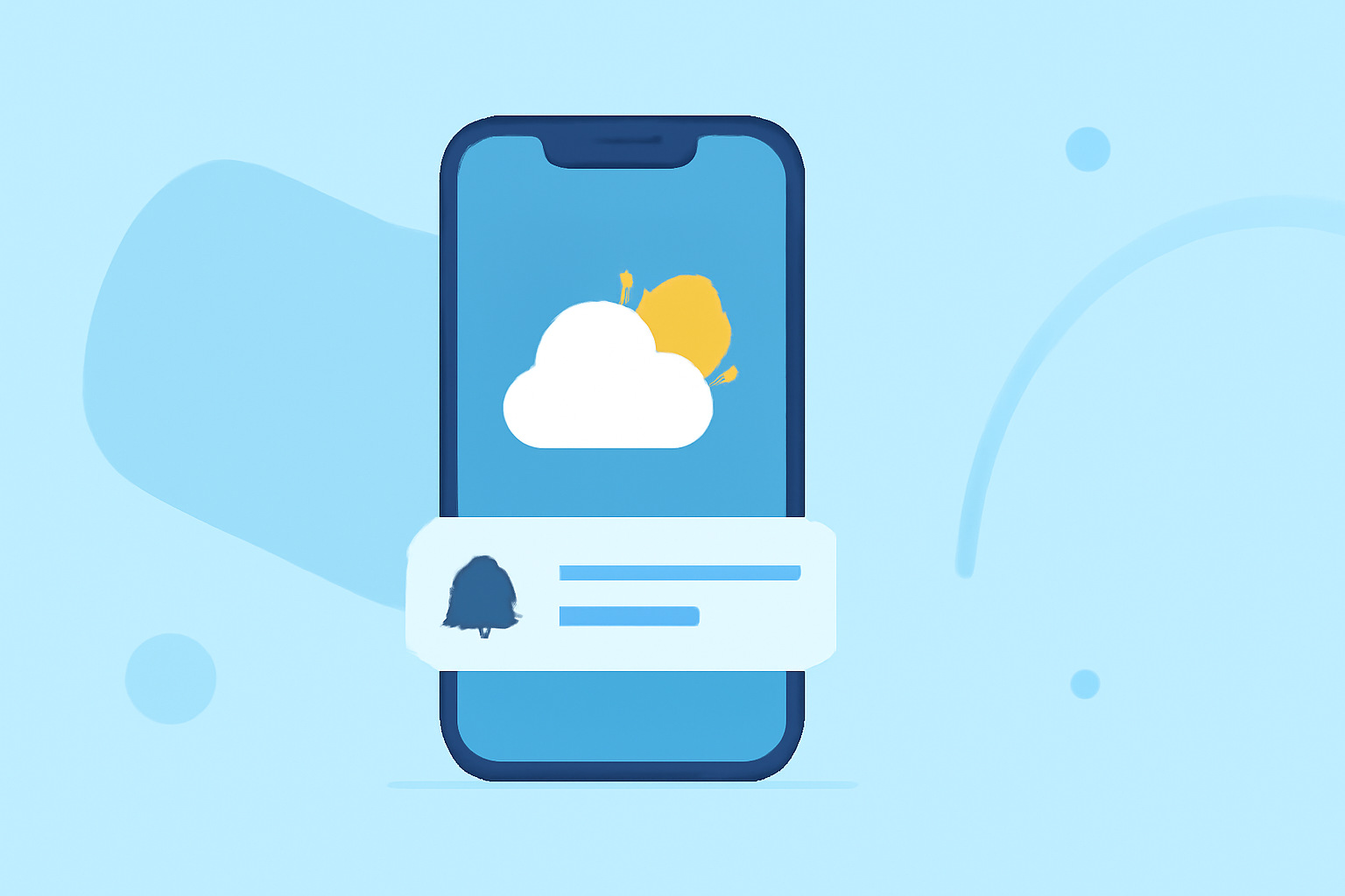 Weather Lock-Screen Notifications for Beginners