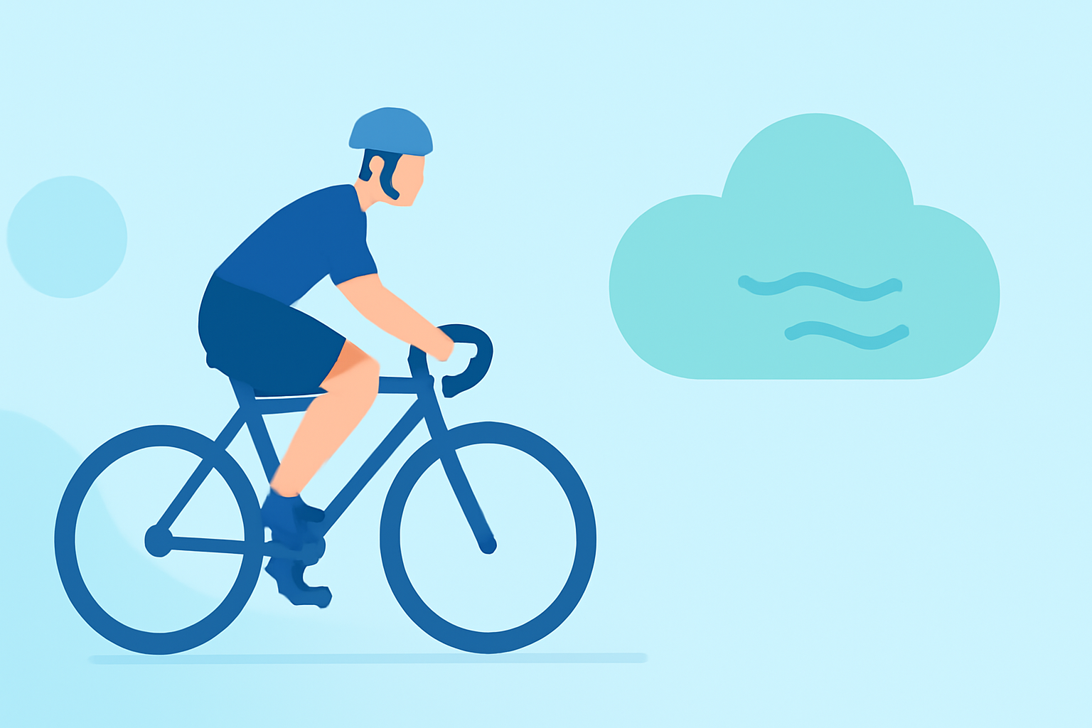 Easy Cycling Air Quality for Athletes