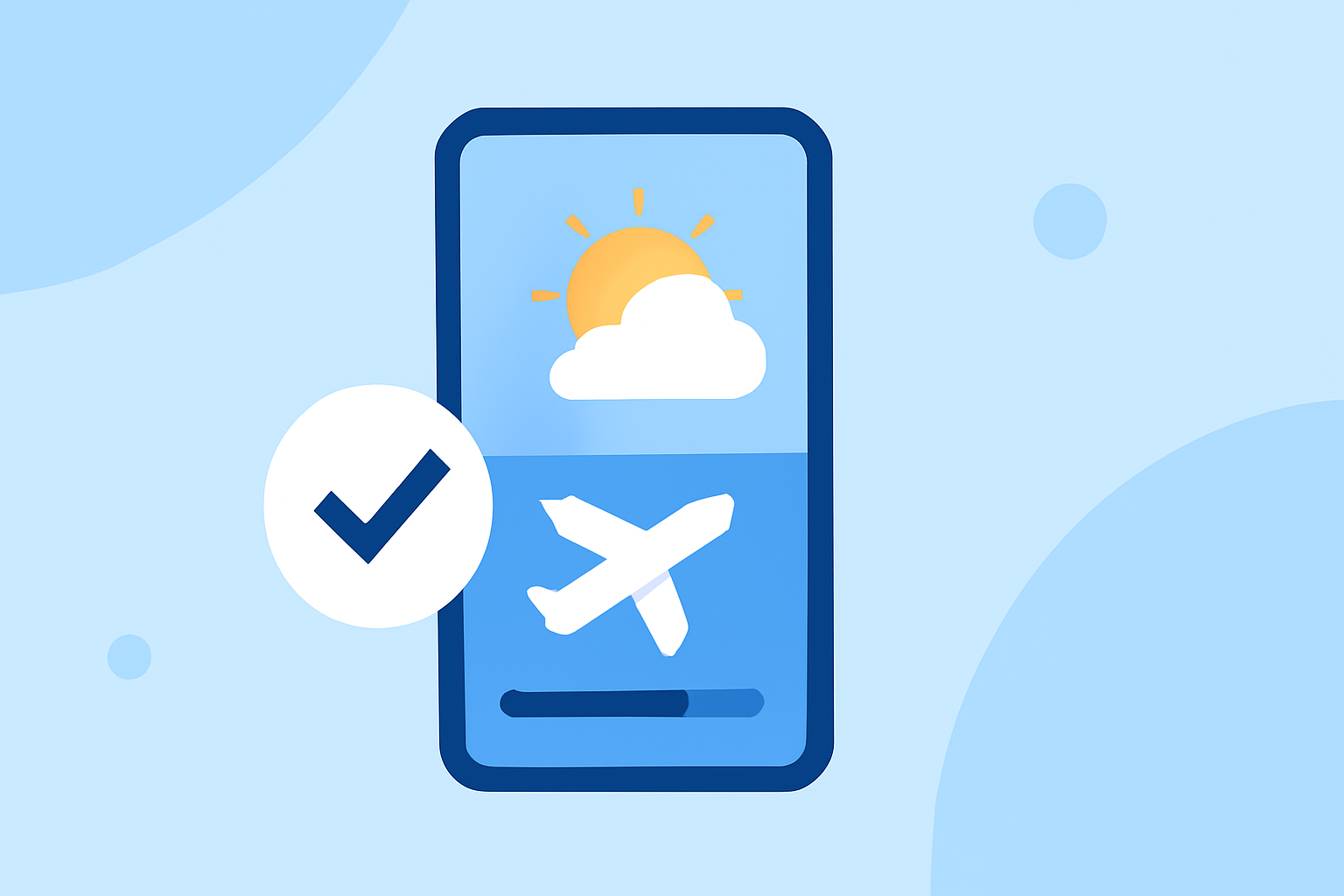 Effortless Destination Weather and Flight Timing on Android