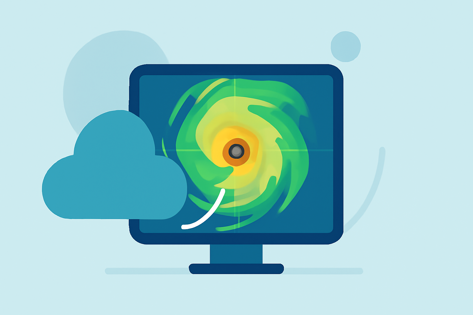 Understanding Doppler Velocity Maps in Weather Forecasting