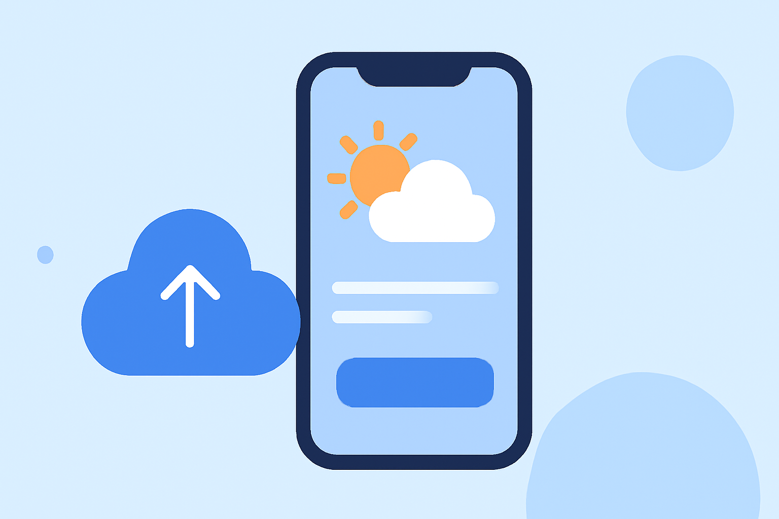 Weather for Outdoor Yoga Explained on iPhone