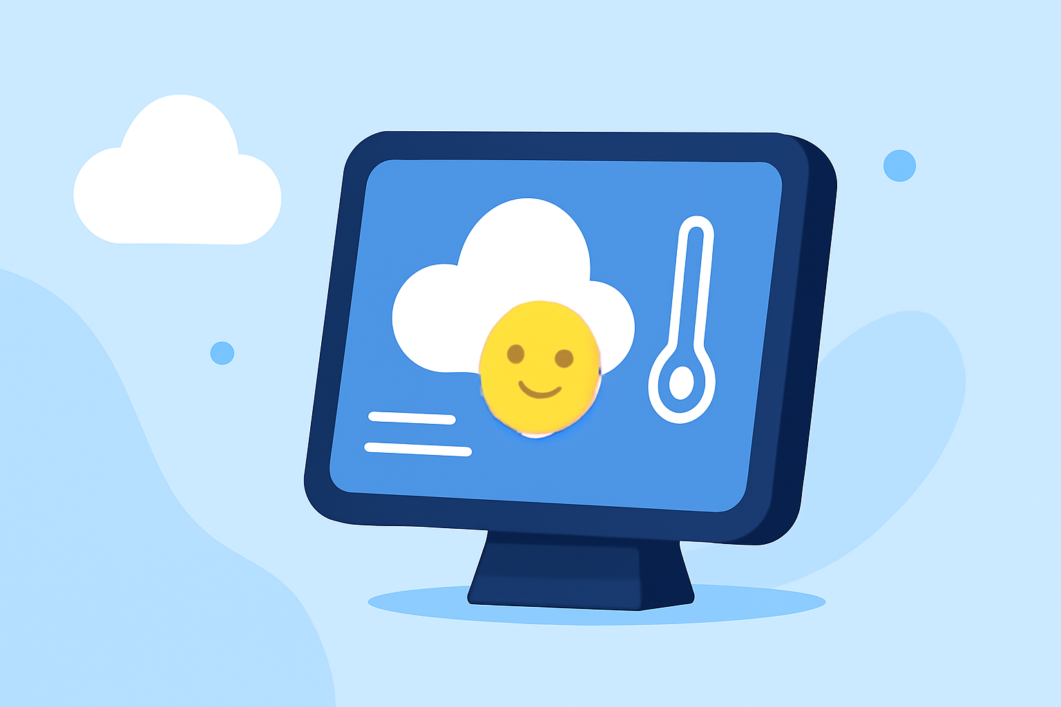 An Introduction to Weather for Outdoor Painting on a Smart Display