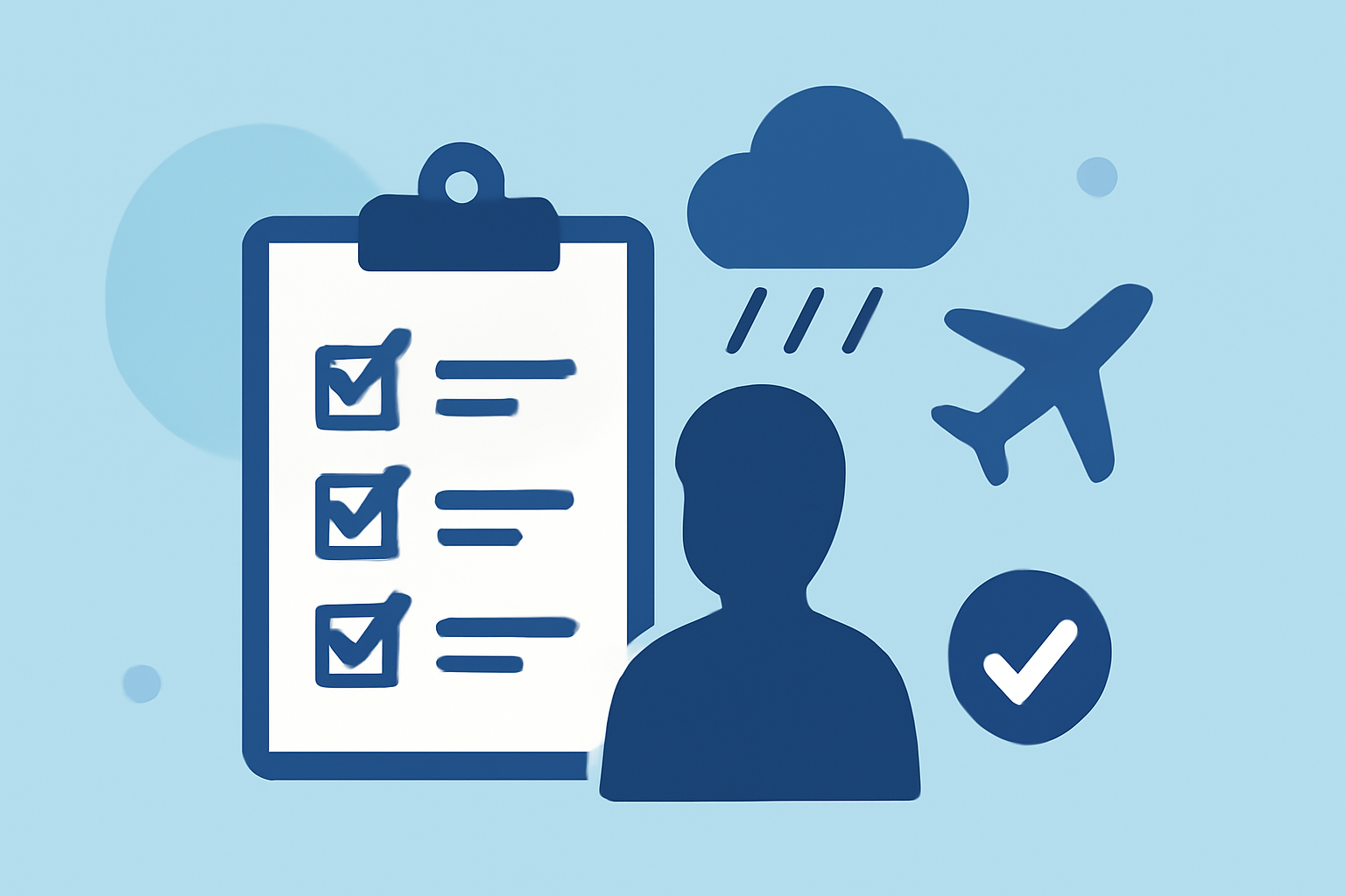 Rain Delays for Flights: A Family Checklist