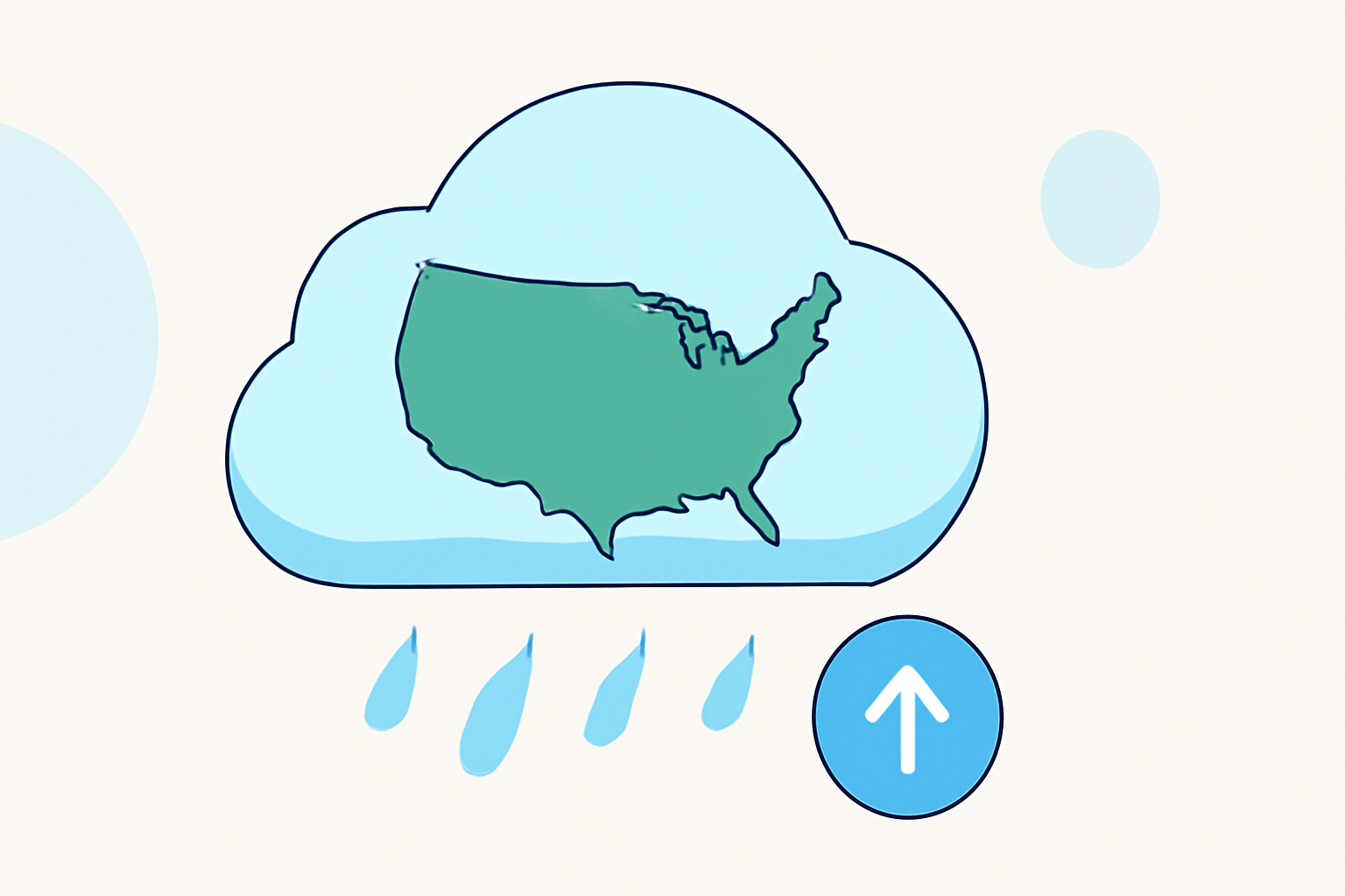 Understanding Precipitation Accumulation in the United States