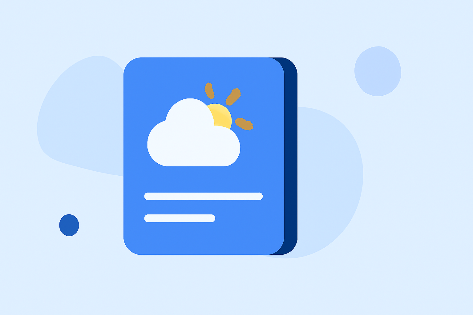 Weather Home Screen Widgets Explained