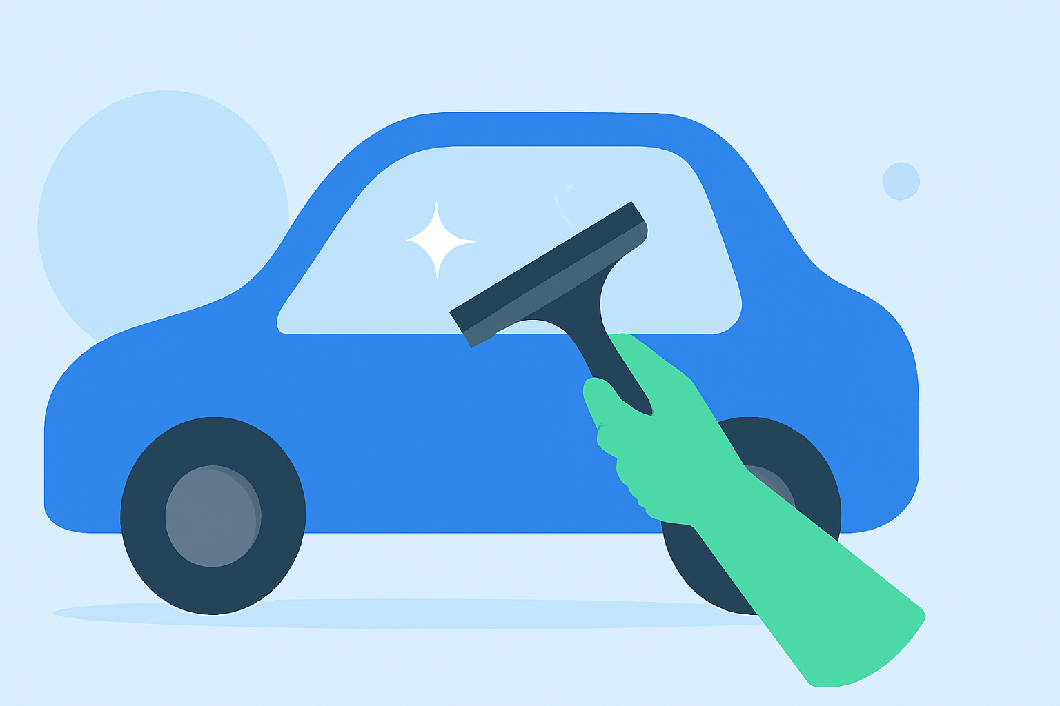 Optimal Weather Conditions for Cleaning Car Windows