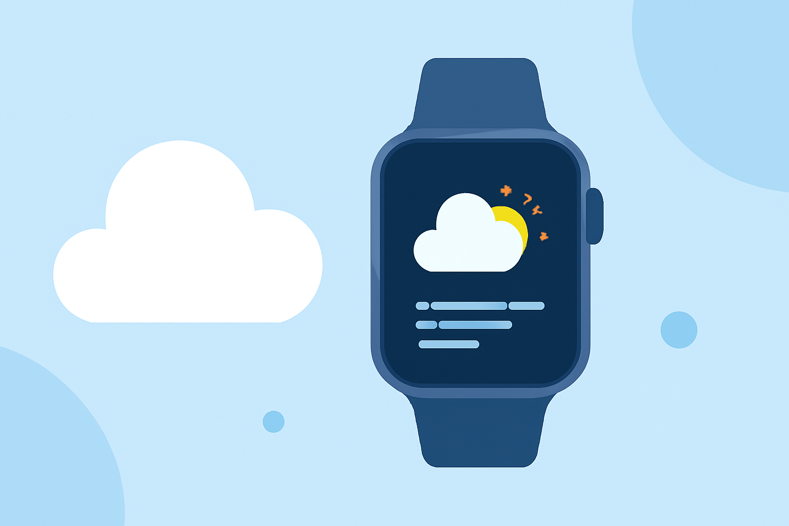 Your Weather Cheat Sheet for Solo Trips on Apple Watch