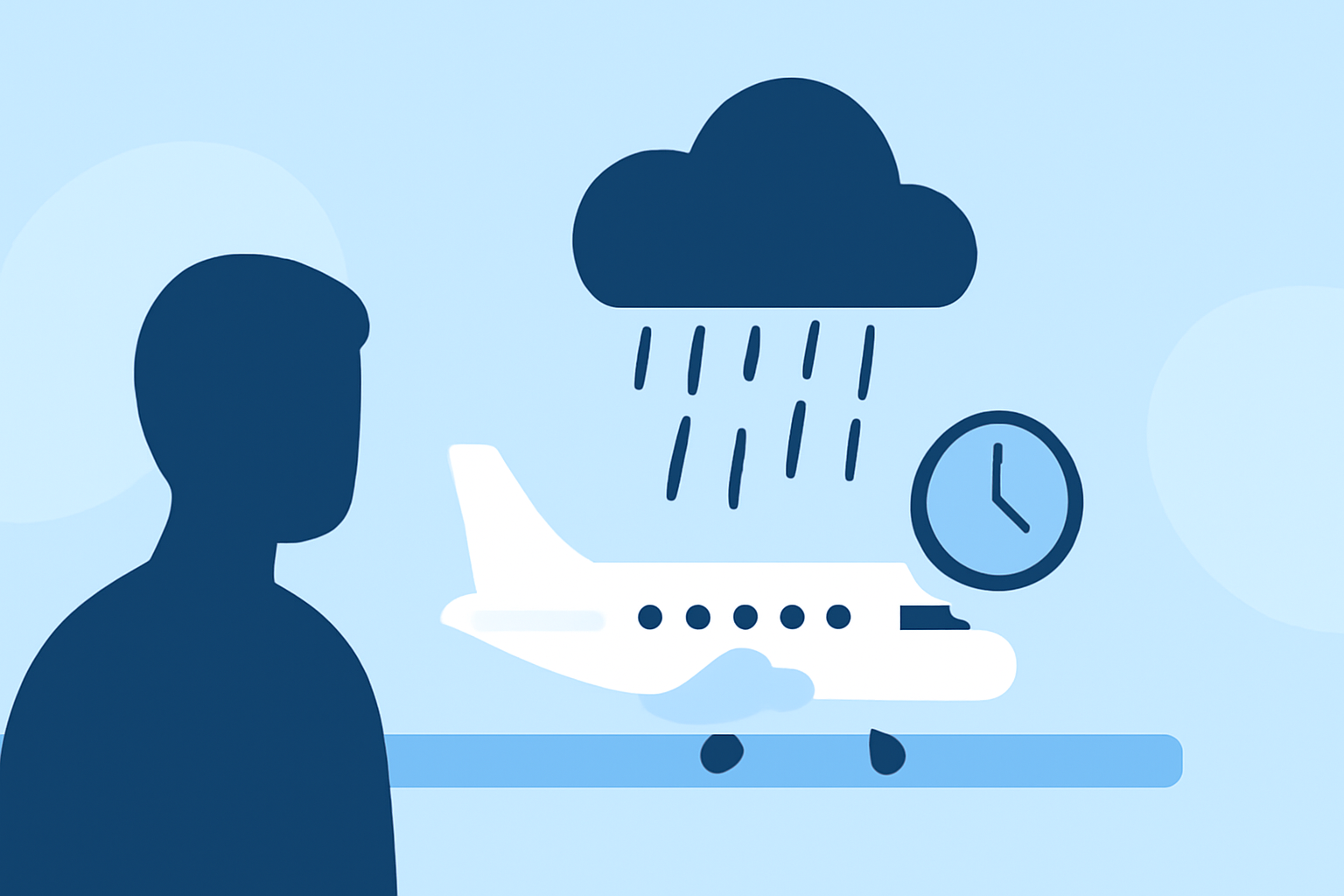 Understanding Rain Delays and Their Impact on Connecting Flights