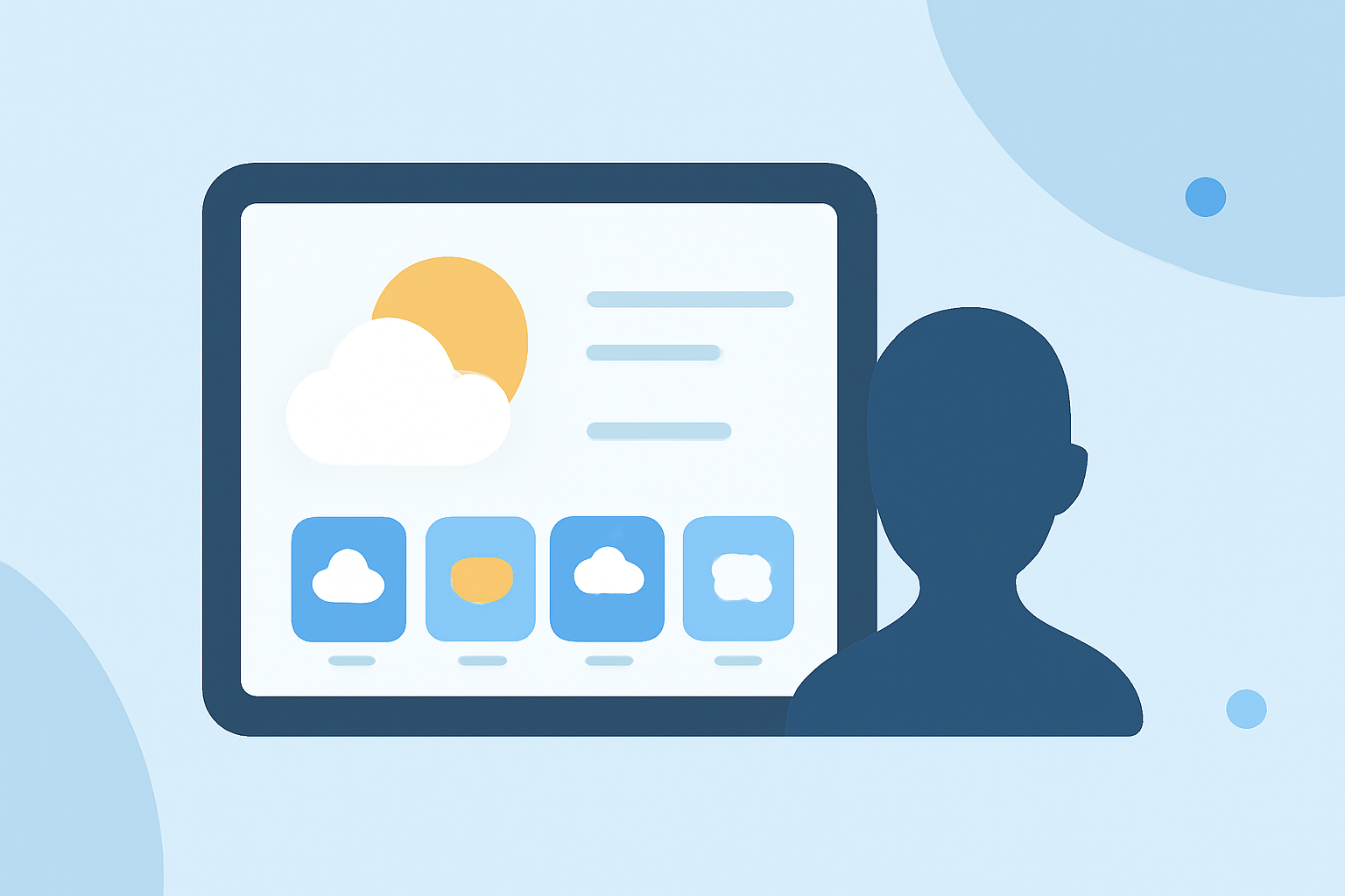 An Introduction to Weather Planning for Group Trips on a Tablet